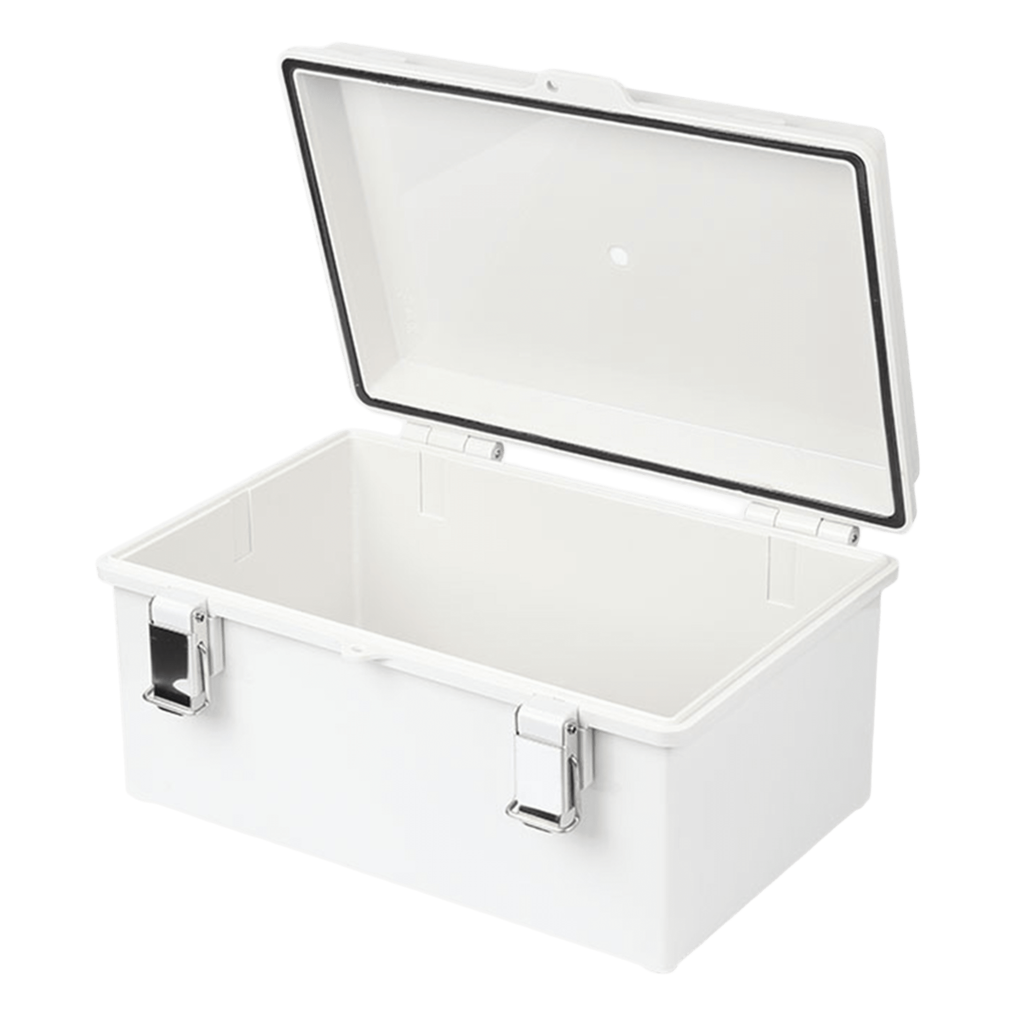 Gabinete IP / Protección IP66 / ABS Resistente / 190 x 290 x 140 mm / Cierre Inoxidable con Opción Candado / Compatible Placa Interna — PRECISION · SKU PST-1929-14E