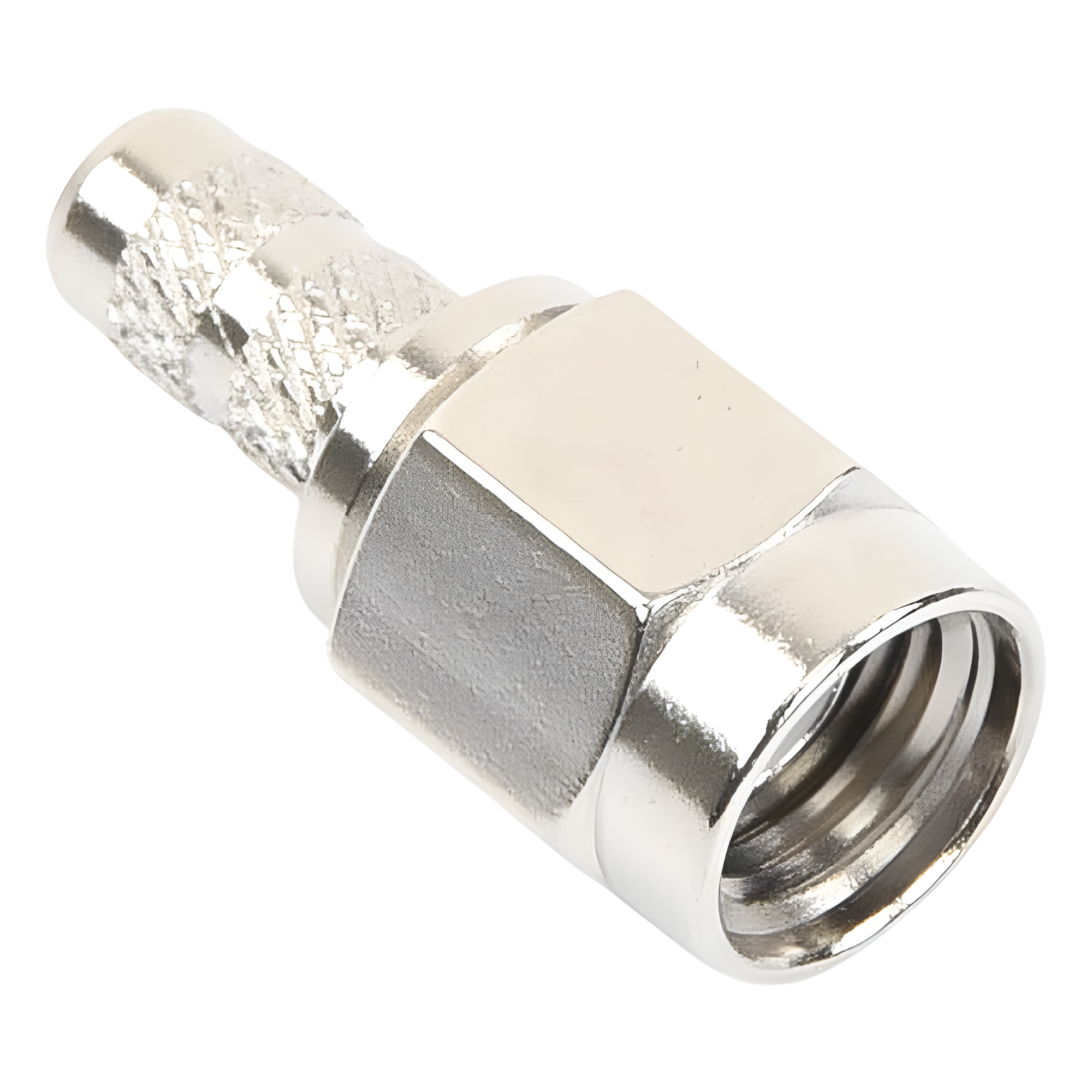 Conector RF SMA Macho / Anillo Plegable / 50 Ω / 12.4 GHz / RG-58/U LMR-195 / Teflón PTFE