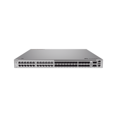 Switch Core Capa 3 / 24 Puertos Gigabit / 16 Puertos SFP+ 10 Gbps / 8 Puertos SFP28 25 Gbps / 2 Puertos QSFP28 100 Gbps / Apilamiento Inteligente — HUAWEI · SKU S620-24T16X8Y2CZ