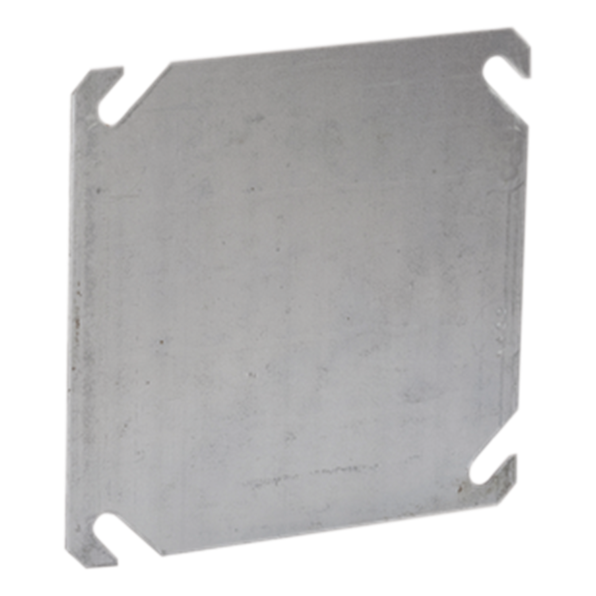 Tapa Ciega Cuadrada / 4 Pulgadas / Acero Galvanizado / 0.286 kg / Cajas 4"x2" — RACO · SKU HUB752