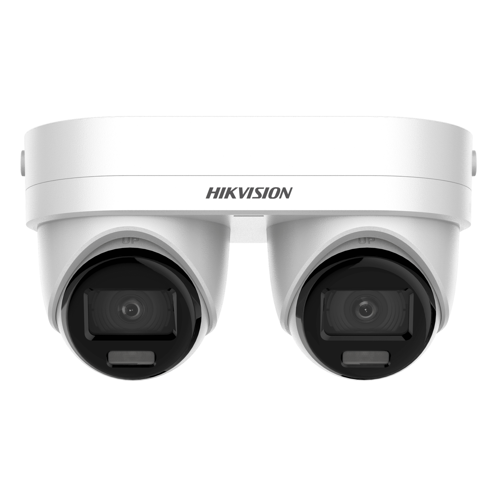 Cámara IP Dual Lente / 4 Megapixel por Sensor / WDR 120 dB / IR 10 m (32.8 ft) / IP67 / IK10 / PoE / Audio Bidireccional
