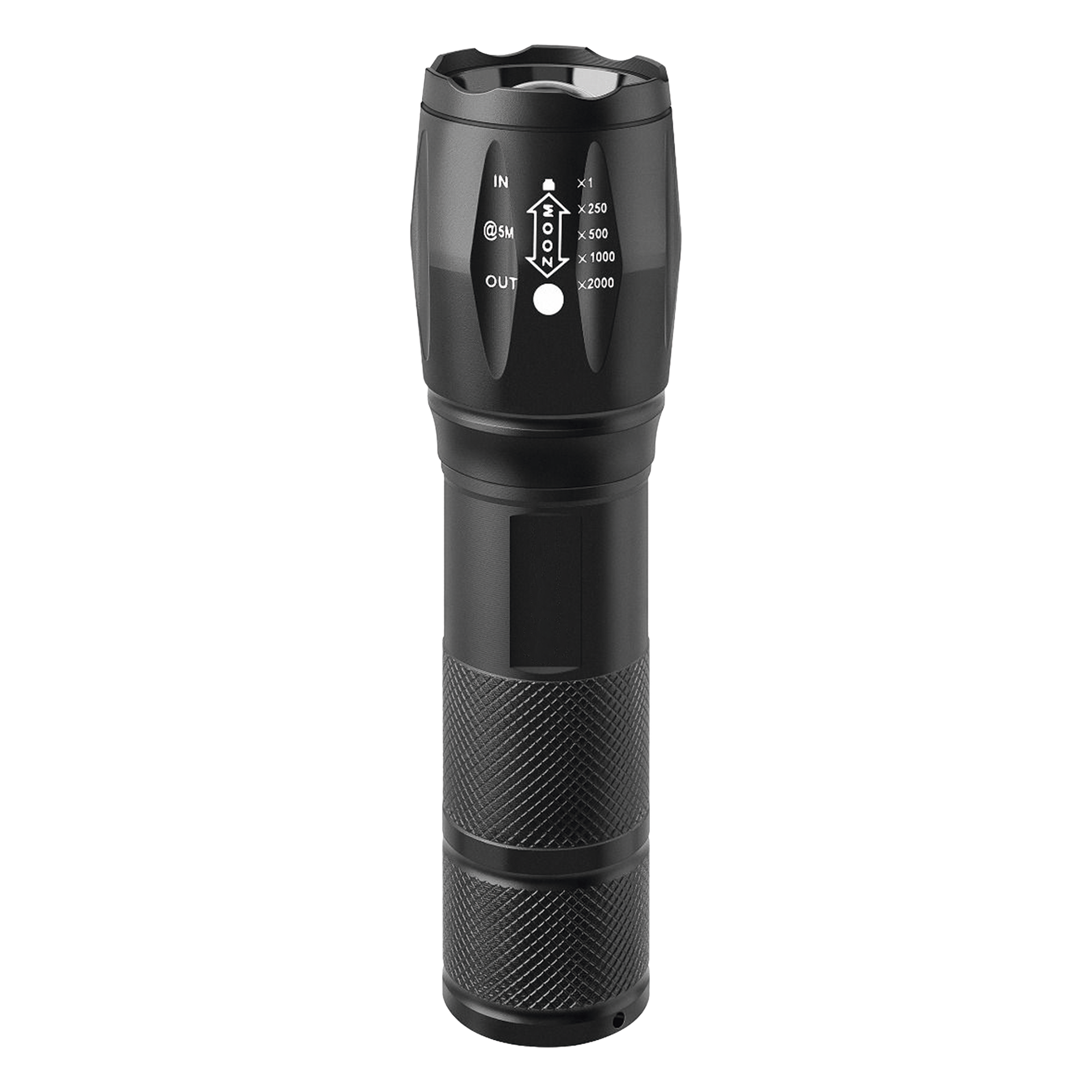 Linterna LED de Aluminio, 600 Lúmenes, IPX4, Resistente al Agua