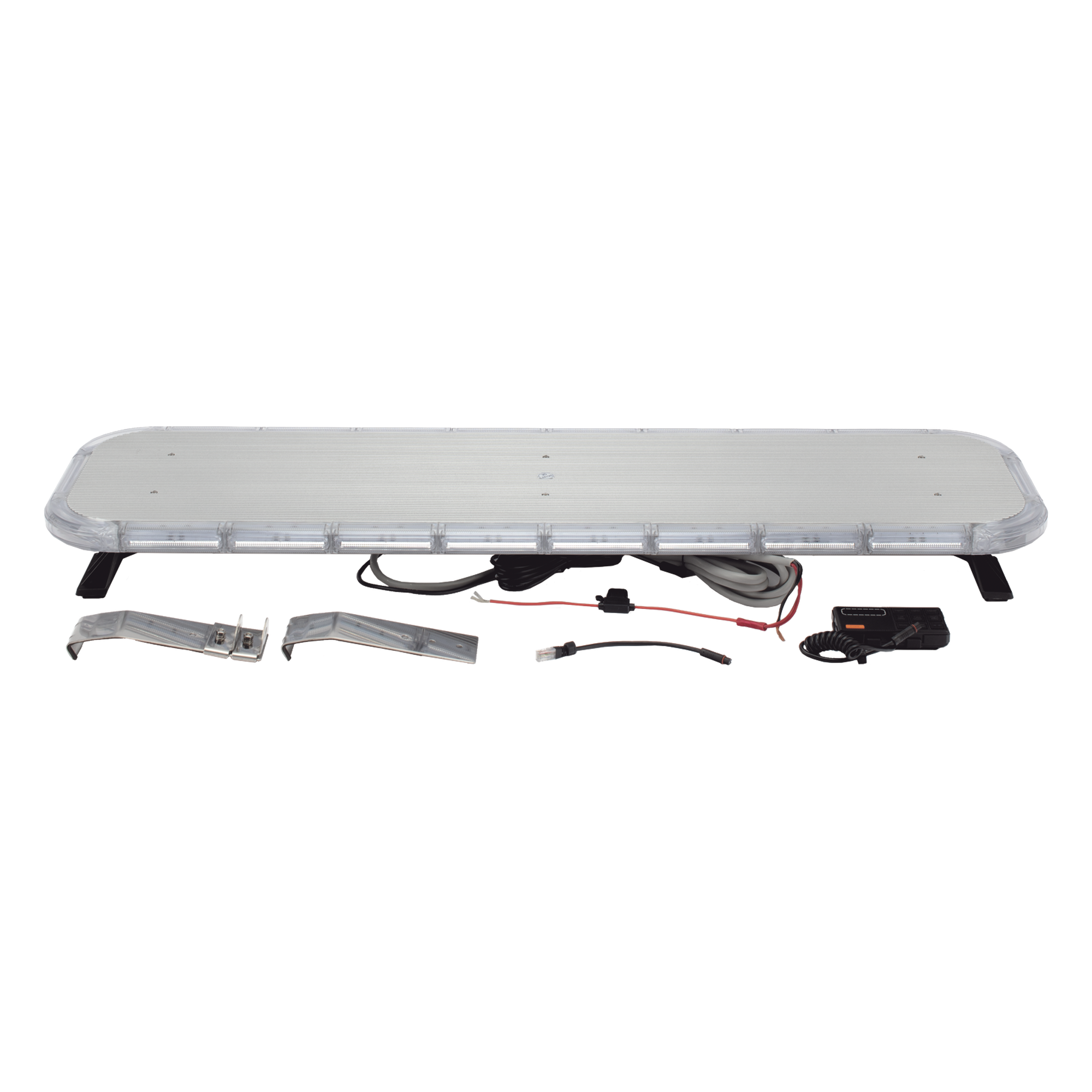 Barra de Luces LED / 46" (116.8 cm) / 132 LEDs / Ámbar / SAE Clase I / IP67 / 12 VDC / 45 Patrones de Destello
