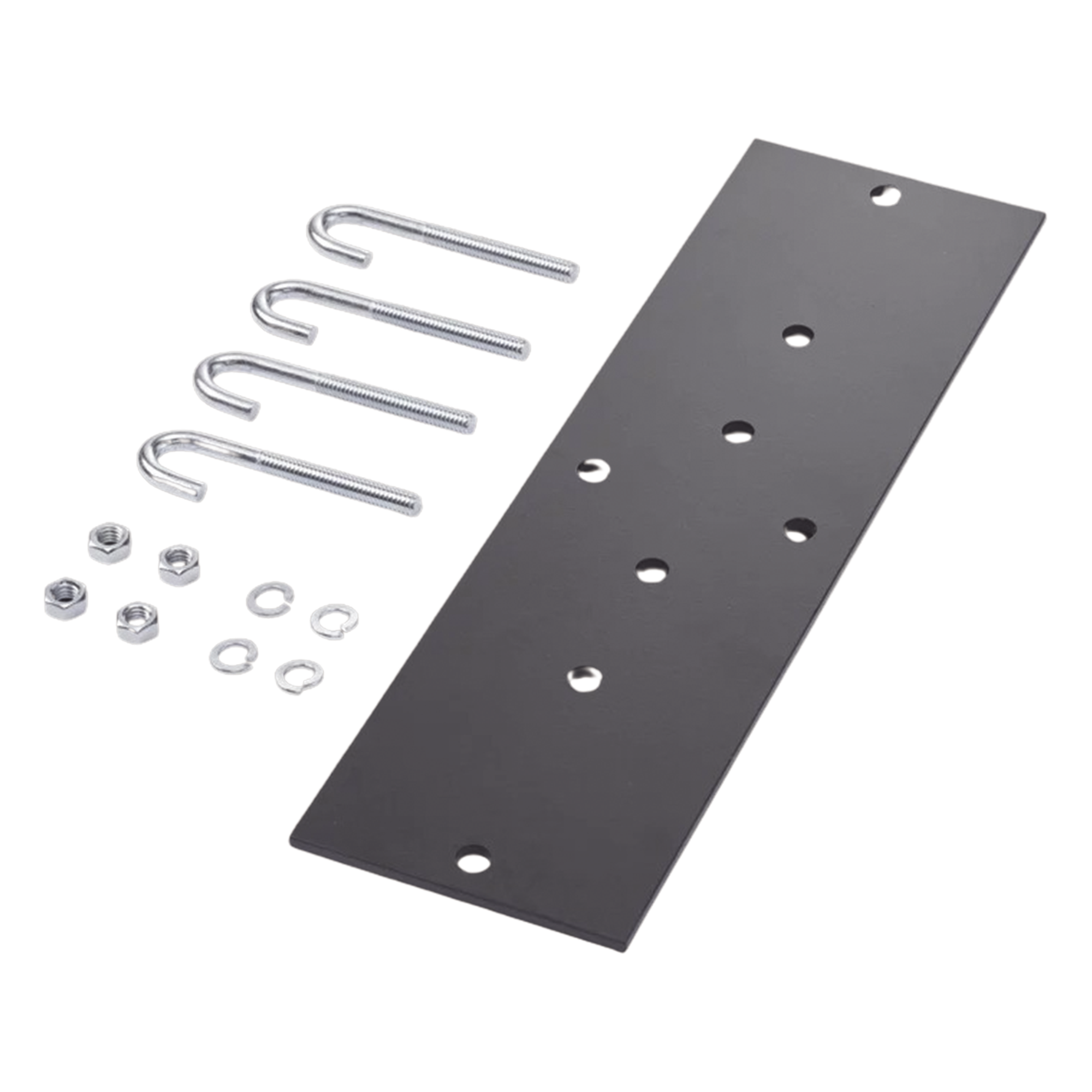Kit de Conexión a Rack / Para Escalerillas 6 y 12 in / Acero con Acabado en Polvo / Montaje Paralelo o Perpendicular / 3 lb (1.36 kg) — HOFFMAN · SKU LRRMPBLK