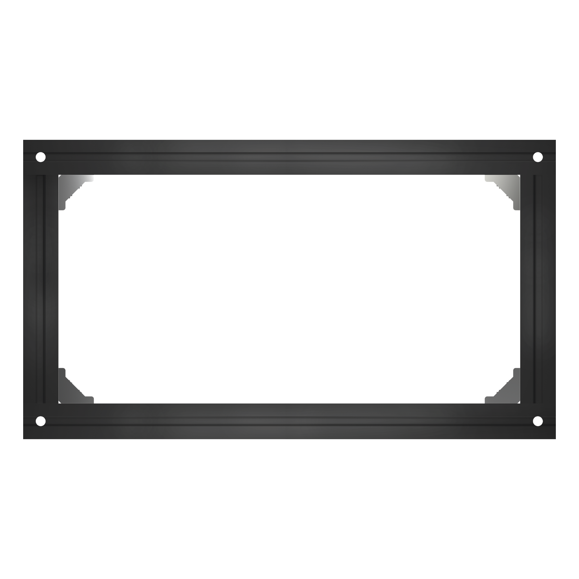 Montaje de Pared / 1 Panel LED / Aluminio / 2.5 kg / Interior / Series MWF GWF CWF ZWDB — HIKVISION · SKU DS-DL116033W