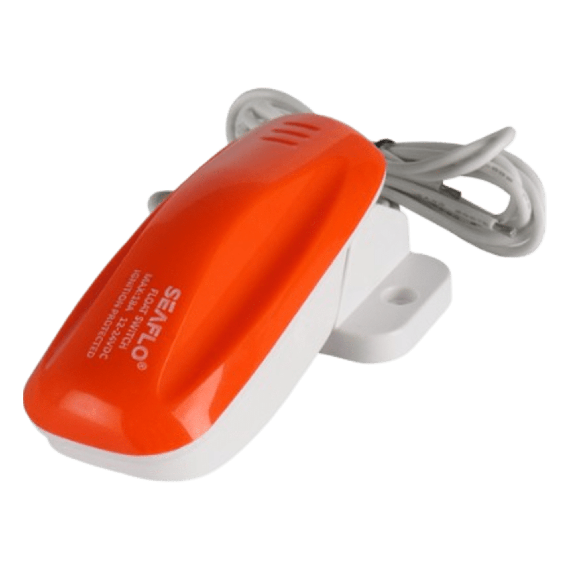 Interruptor de Flotador / 10 Millones de Ciclos / Sellado Ultrasónico / Carcasa ABS / Diseño Esfera — SEAFLO · SKU SFBS-18-02