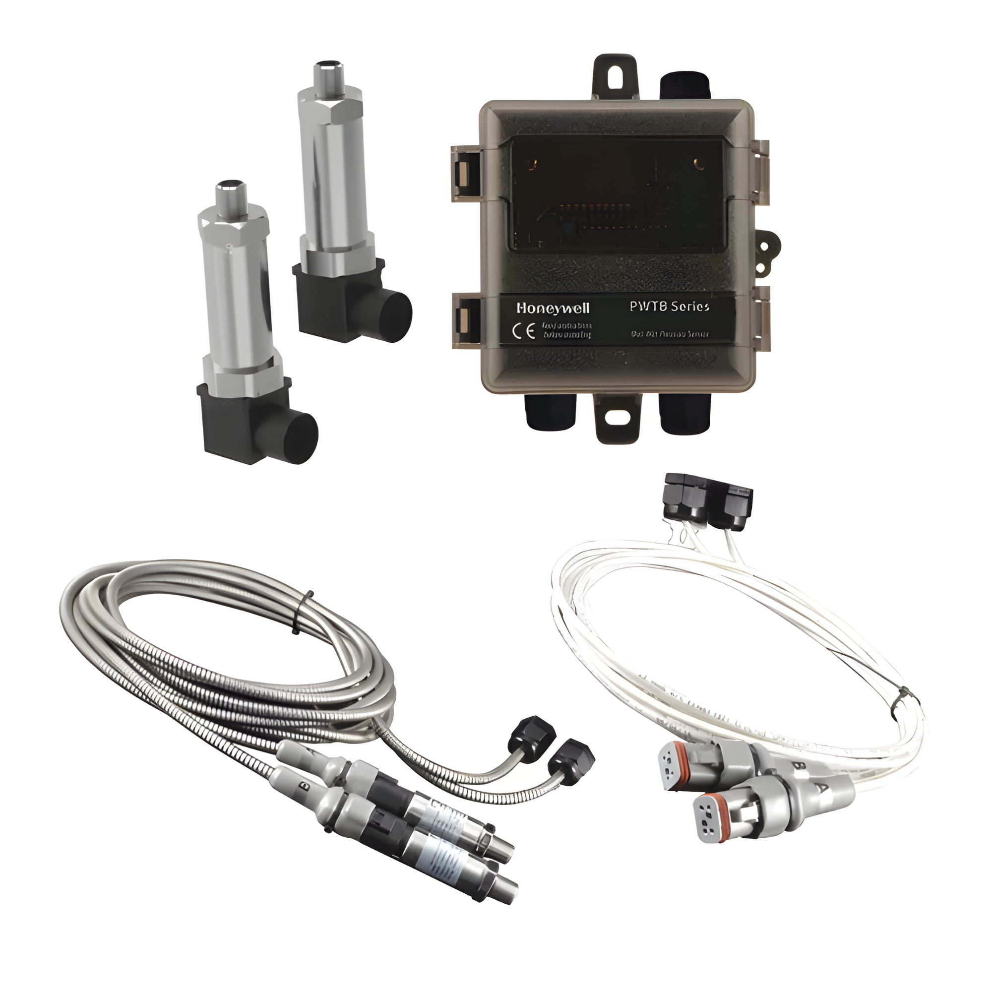 Transmisor de Presión Diferencial / 250 PSIG (1724 kPa) / Salida 4-20 mA / 0-5/10 Vdc / Sensor de Silicio Micromaquinado — HONEYWELL BMS · SKU PWTB250-X
