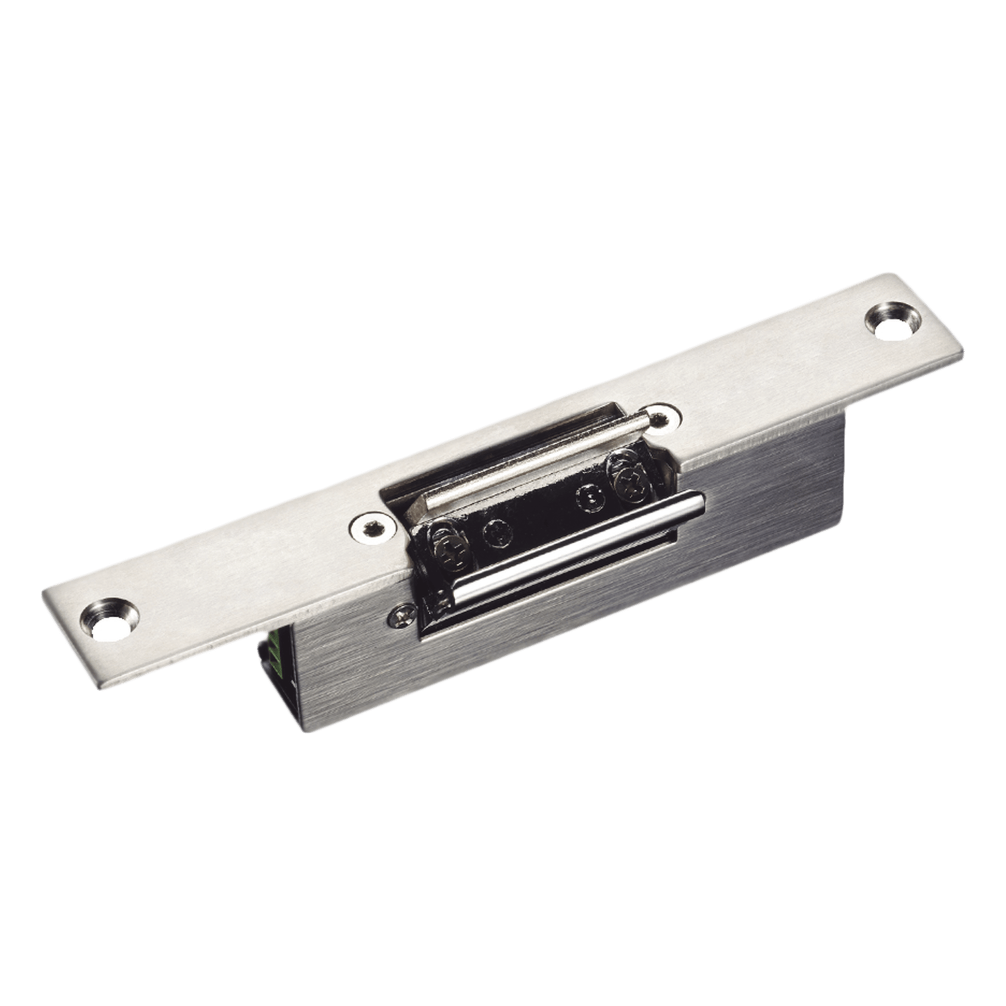 Contrachapa Electromagnética para Puerta de Vidrio / Fail Safe / 500 kg / 12-24 VCC / Vidrio 12-15 mm / 6.3 x 1 x 1.2 in — ACCESSPRO · SKU APES-GLASS