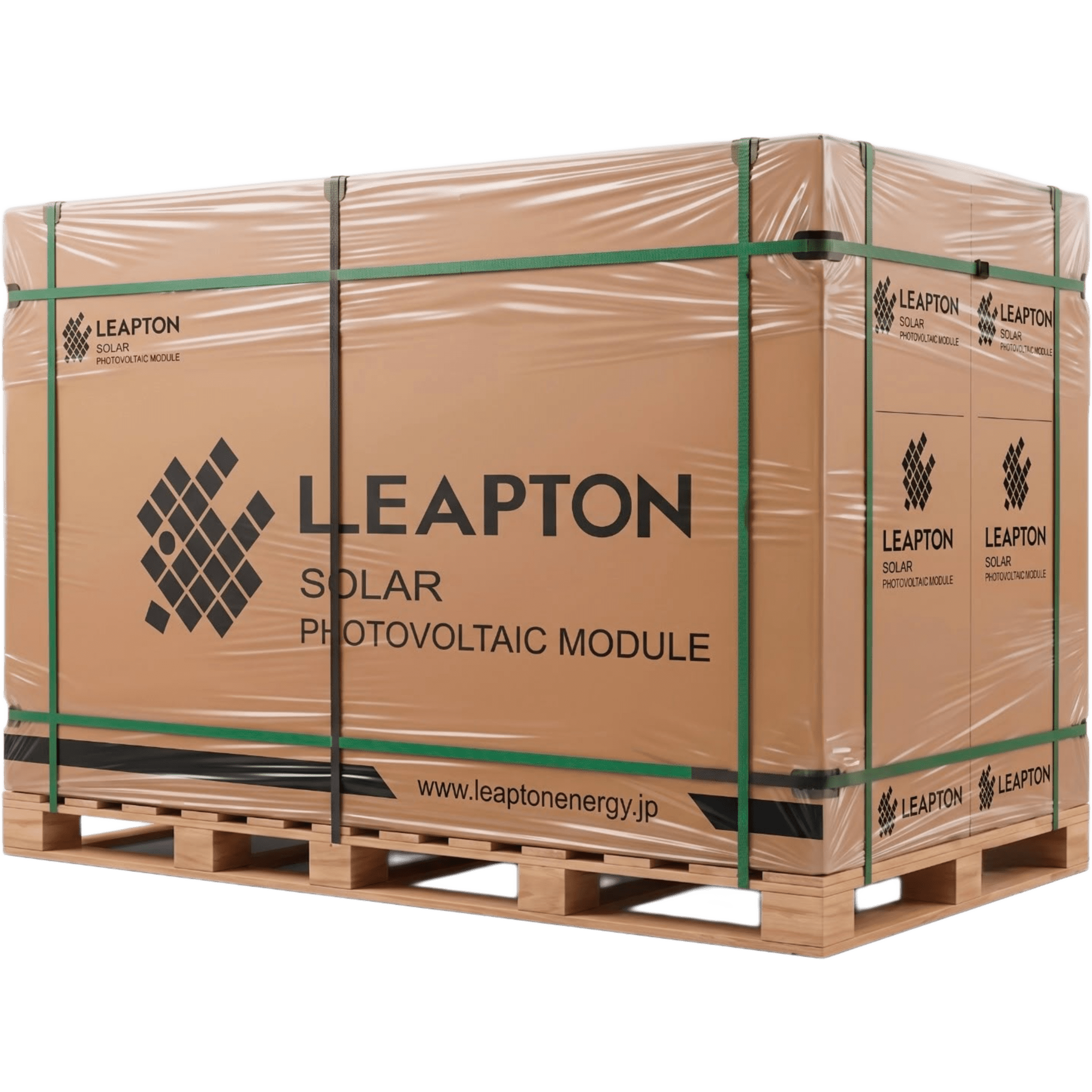  Pallet de 36 piezas de Módulo Solar Doble Vidrio bifacial / 620 W / 49.75  Vcc , Monocristalino, 132 cel  de 182 x 210 MM . TOPCON