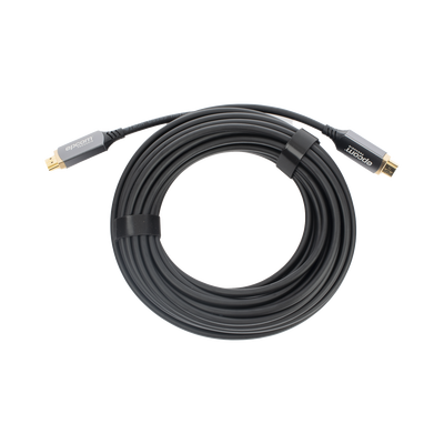 Cable HDMI de Fibra Óptica de 10 Metros (32.81 Pies) | Alta Definición | Versión 2.1 | Alta Velocidad 18Gbps | 8K@60Hz | HDCP 2.2 | Resistente a EMI y RFI