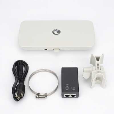  1 Gbps Capacidad / Suscriptor en 6 GHz / Force 4616 / 16 dBi Antena Integrada / 160 MHz Canales / Gestión gratuita en cnMaestro / IP55 / PoE Incluido / 3 Años Garantía / (C060940C231A)