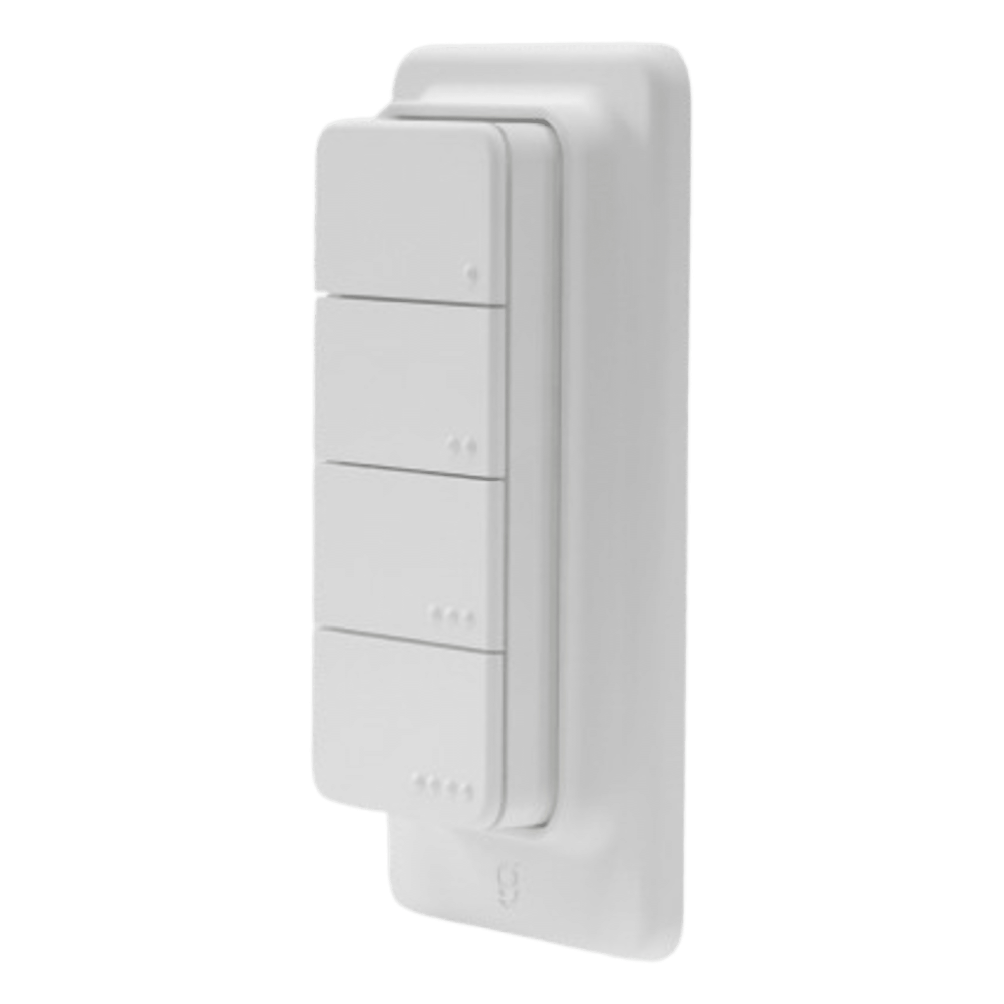 Botón Inalámbrico / Bluetooth / 4 Botones Programables / BLE / Batería 2 Años — SHELLY · SKU SHELLYBLURCBUT4