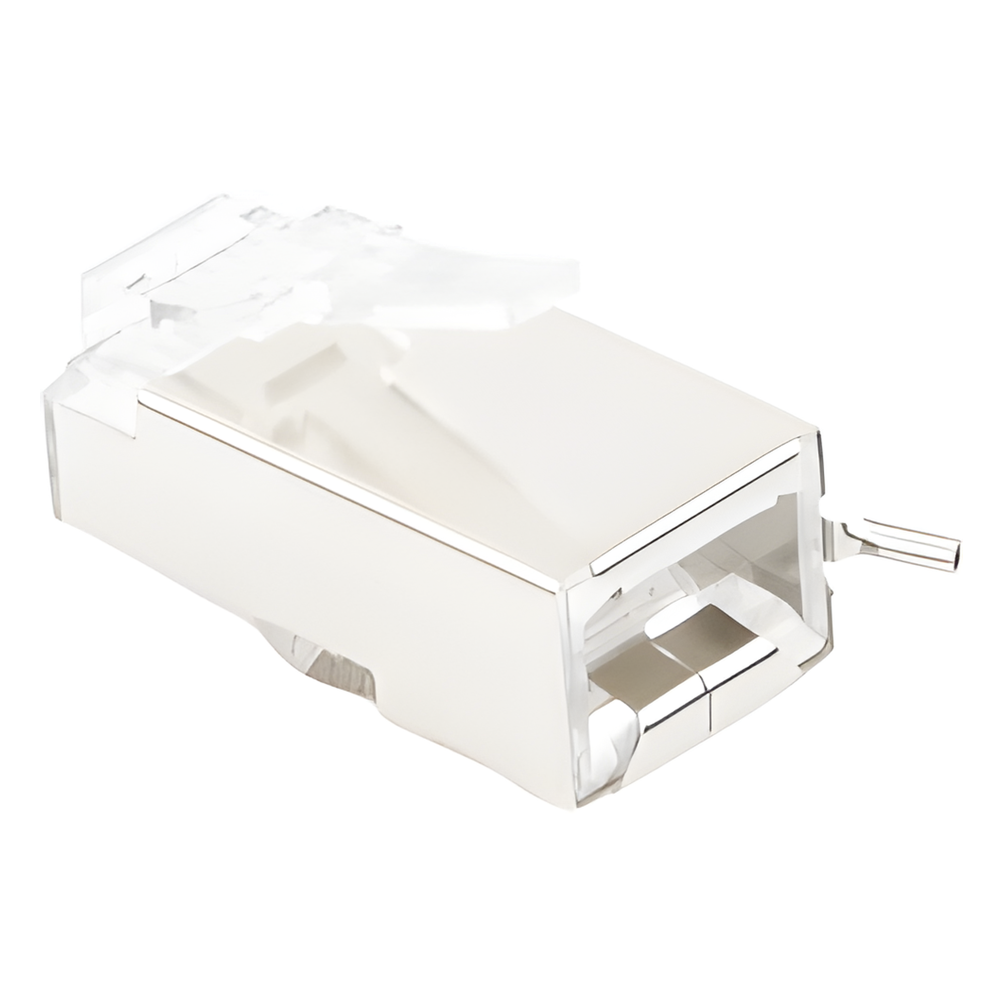 Conector RJ45 para Cable FTP/STP Categoría 5E - Blindado con Pin a Tierra