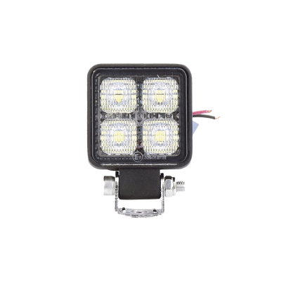 Luz de Trabajo LED / 800 Lúmenes / 4 LEDs 10 W / Alcance 75 m (246.1 ft) / 12-24 VCD / IP67 e IP69K — ECCO · SKU EW2B2PCP