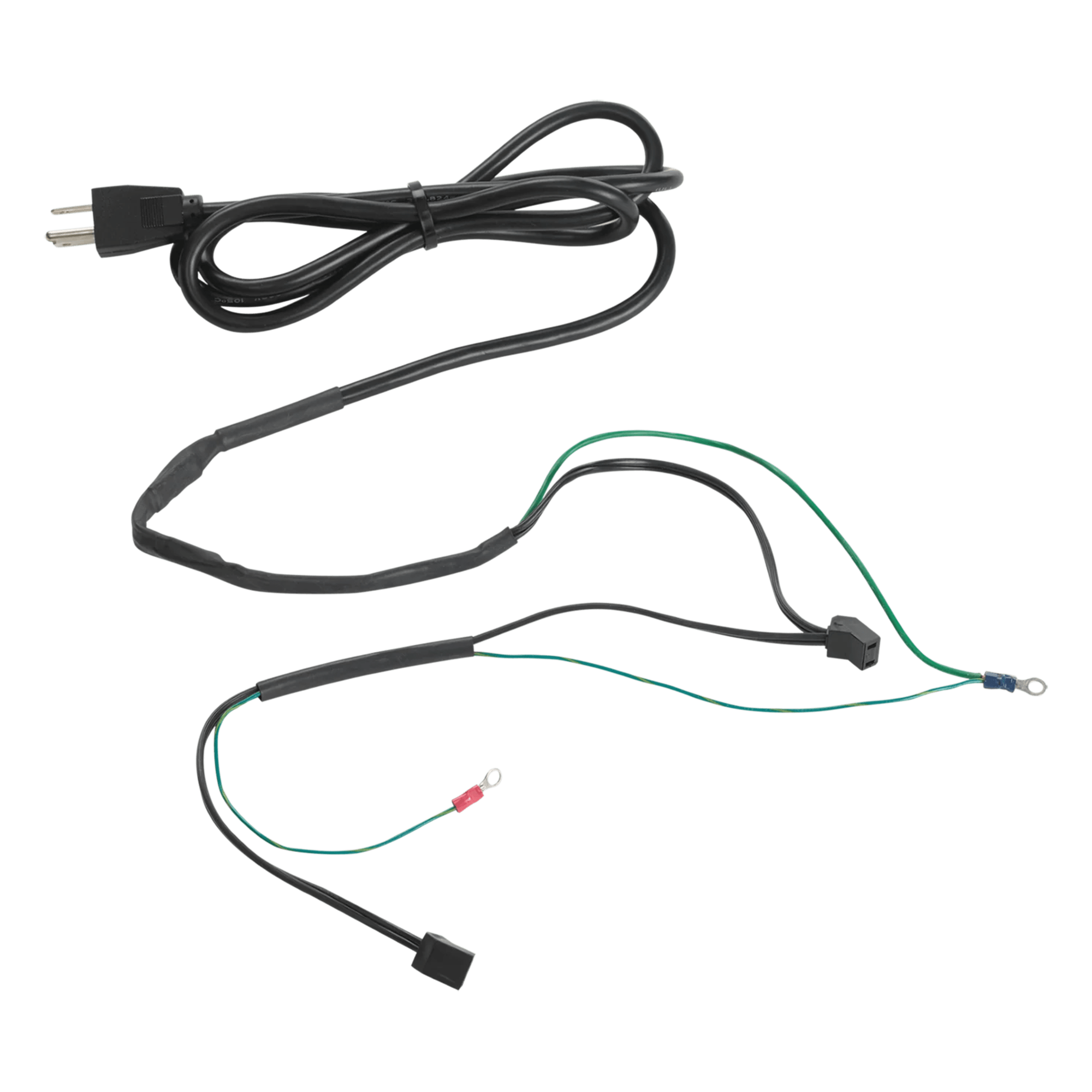 Cable de Alimentación con Termostato Integrado / 1.8 m (5.9 ft) / 115V / 10A / 2 Conectores para Ventiladores / Cobre — HOFFMAN · SKU ACORD2T