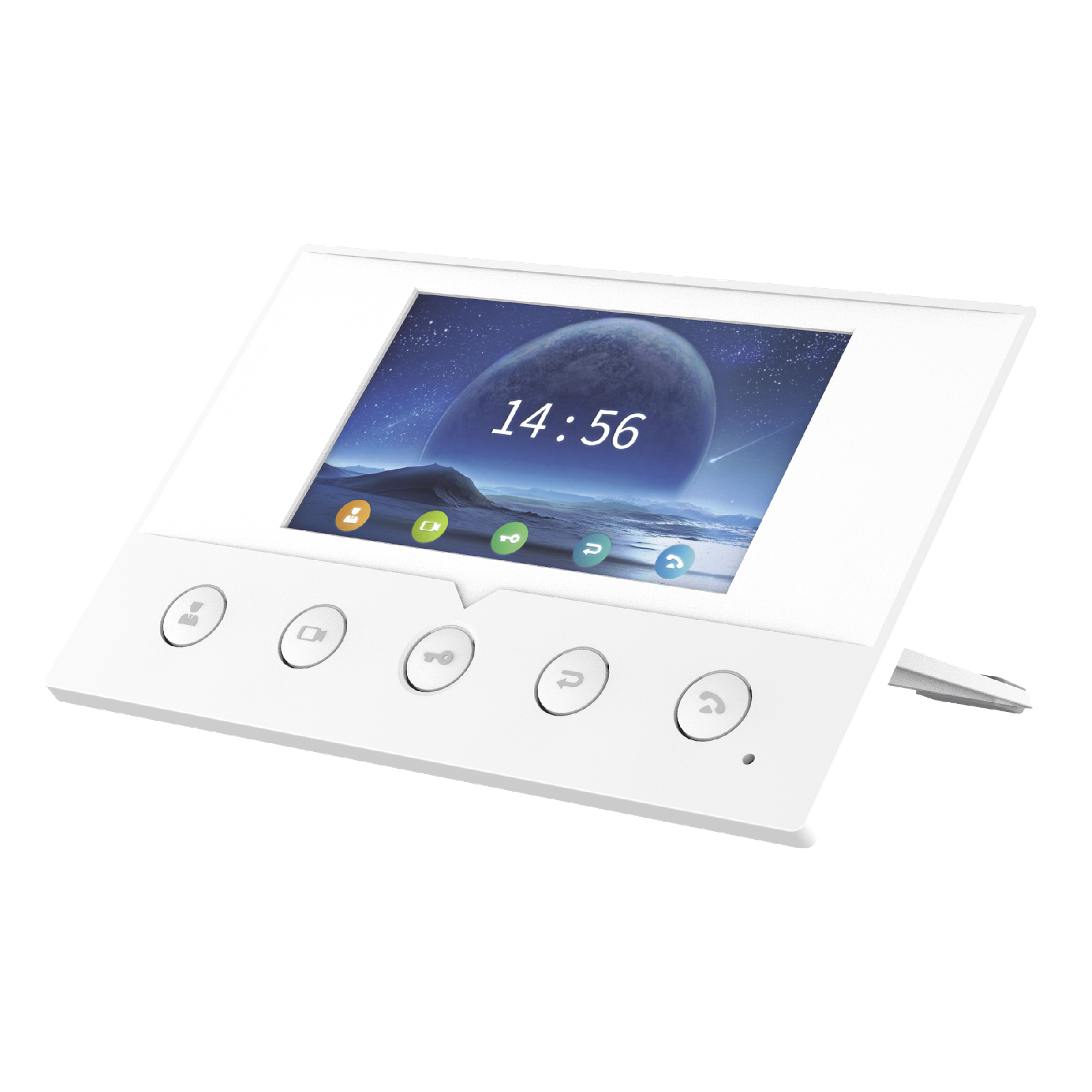 Monitor IP/SIP / Pantalla Capacitiva 4.3" / Wi-Fi 2.4 GHz / Audio HD Bidireccional / PoE / 8 Entradas de Alarma / RS485 / H.264 1080p — FANVIL · SKU I51W