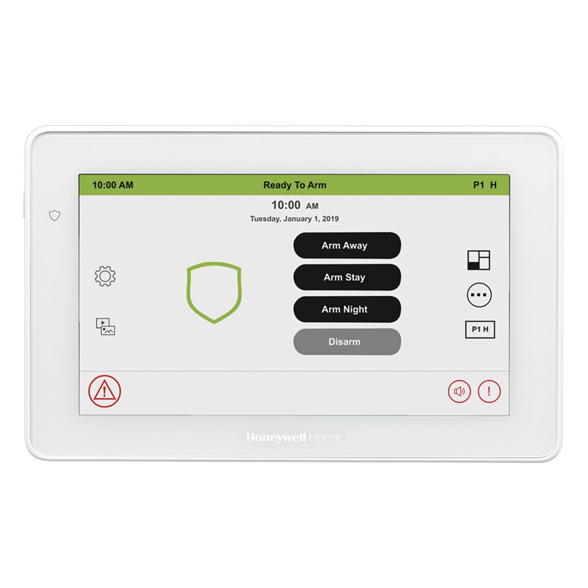 Teclado con Pantalla Táctil / 7 Pulgadas / Conexión Directa a Bus de Datos / Wi-Fi Dual Band / Reproducción MicroSD 32 GB — HONEYWELL HOME RESIDEO · SKU 6290W