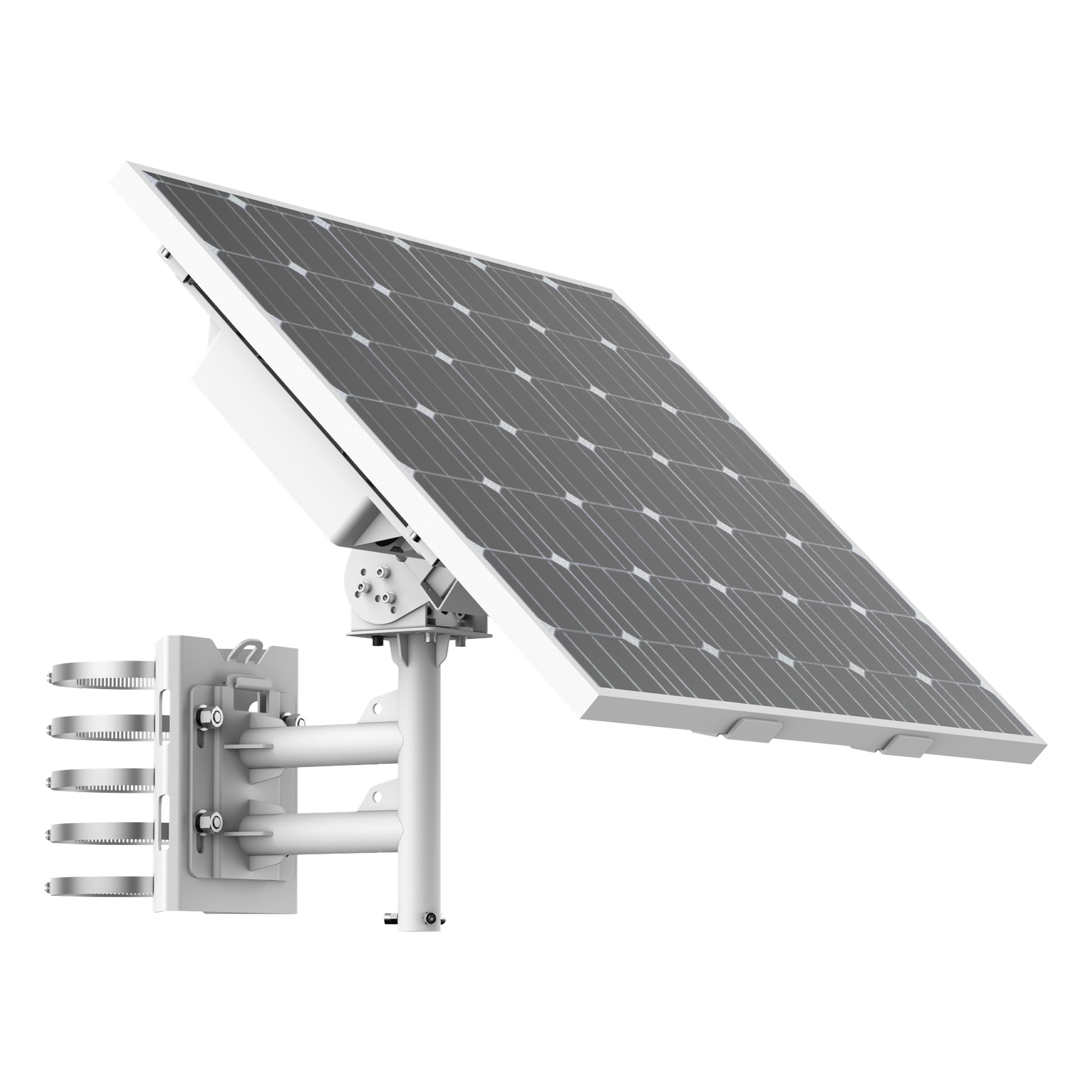 Kit Solar de Alimentación / Panel 80 W / Batería Litio 360 Wh / 2 Salidas 12 Vcd / IP66