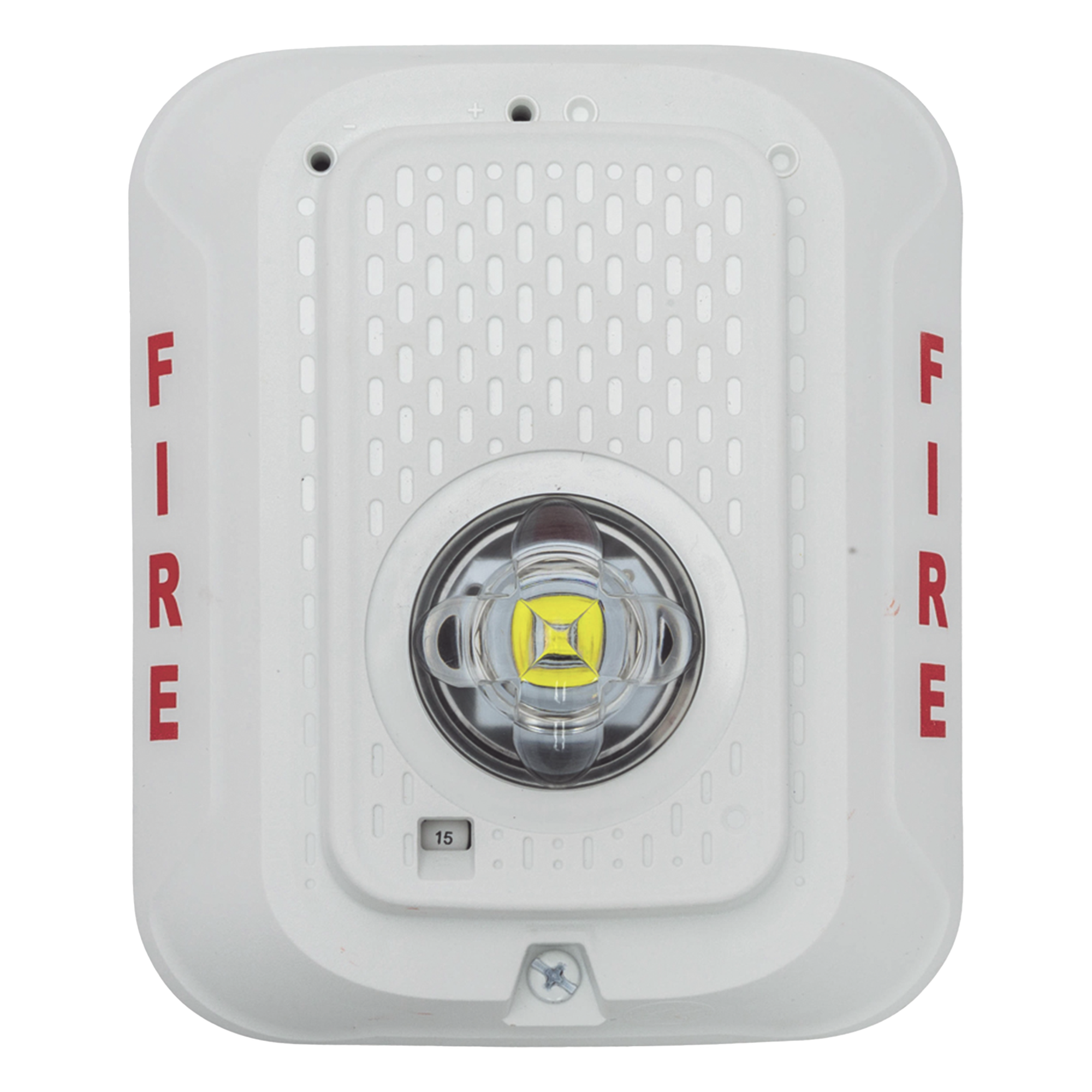 Lámpara Estroboscópica LED para Pared / Sin Bocina / Candela Seleccionable 15-185 cd / Sincronización System Sensor Sync / Compatible SpectrAlert — SYSTEM SENSOR · SKU SWLED