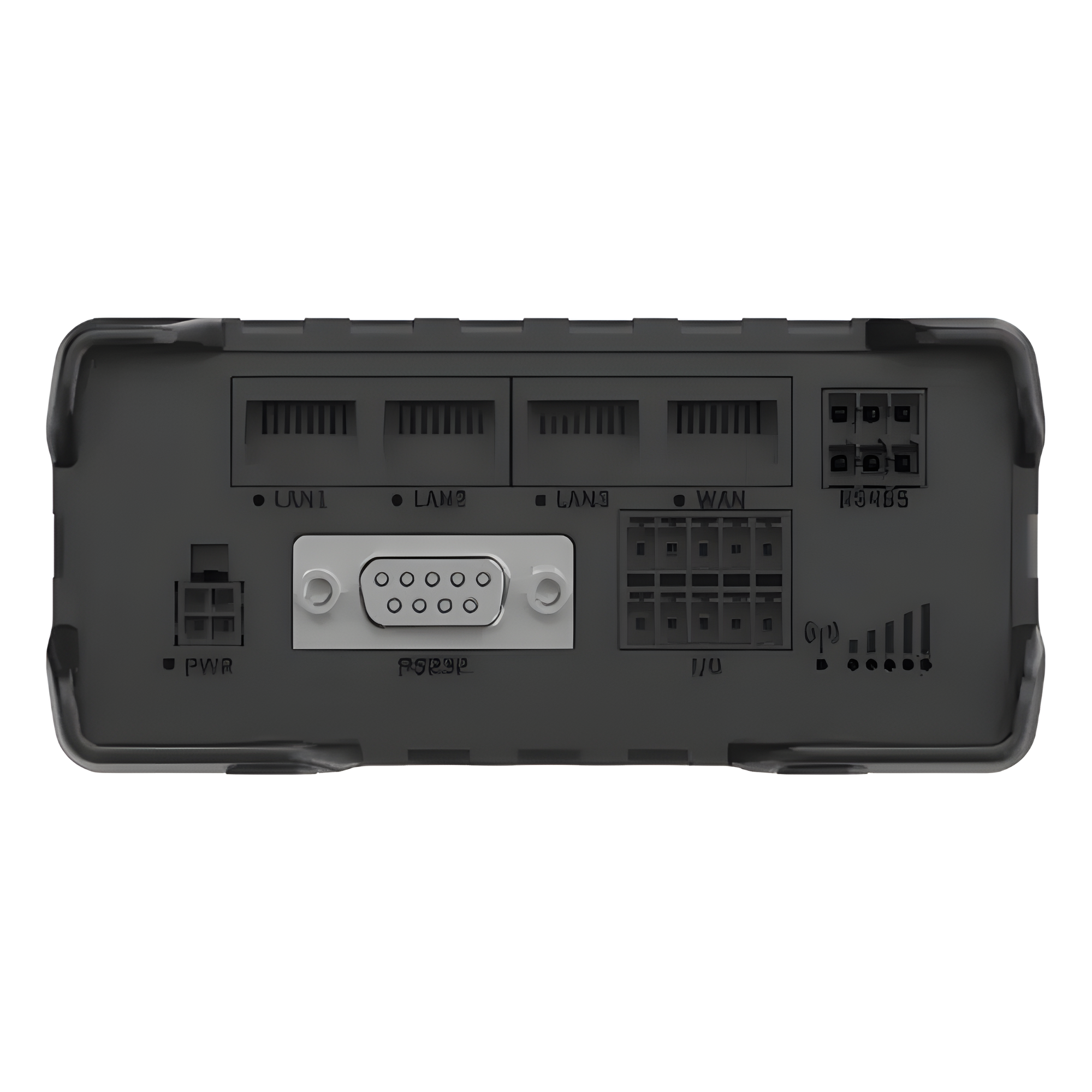 Router Industrial LTE / 150 Mbps Cat 4 / 4 Puertos Ethernet 10/100 / RS232 RS485 / WiFi / Doble SIM / GNSS / IP30 / Riel DIN