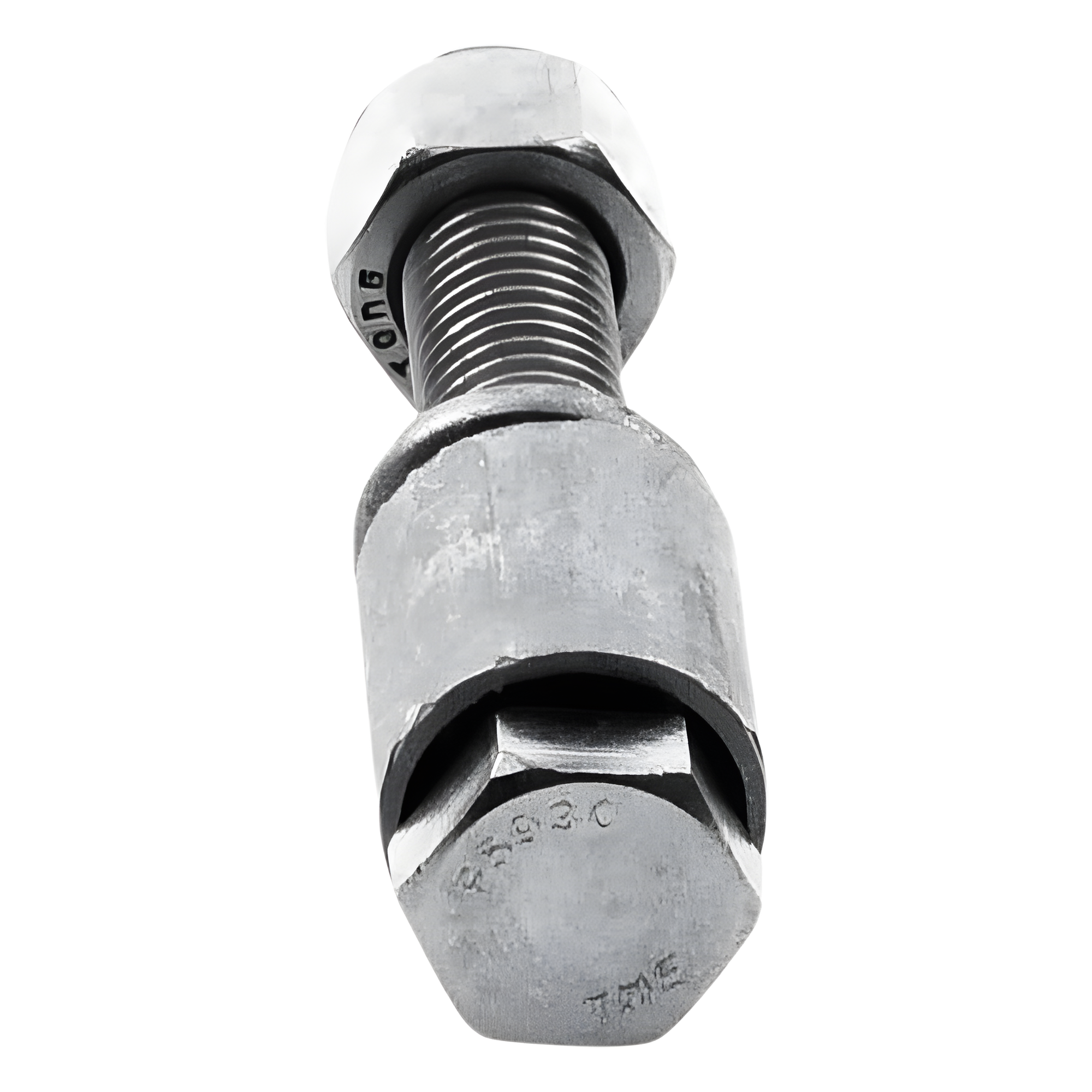 Juego de Tornillos para Placa Igualadora / Acero 1/2 x 3 pulgadas / Rosca Profunda / Acabado Galvanizado