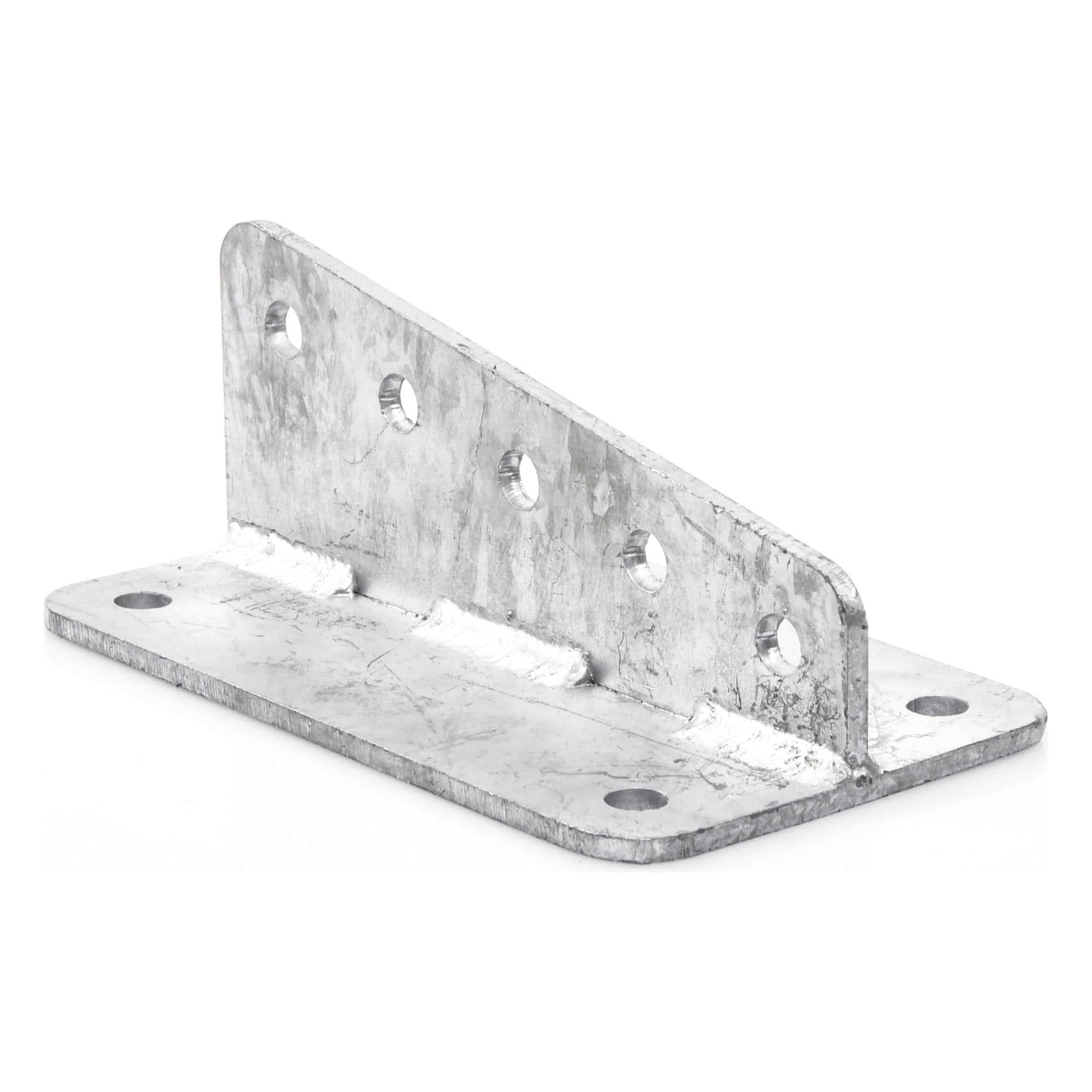 Ancla de Placa / 5 Perforaciones / 4 Puntos de Fijación / Acero ASTM-36 / Galvanizado en Caliente / 250 mm Ancho