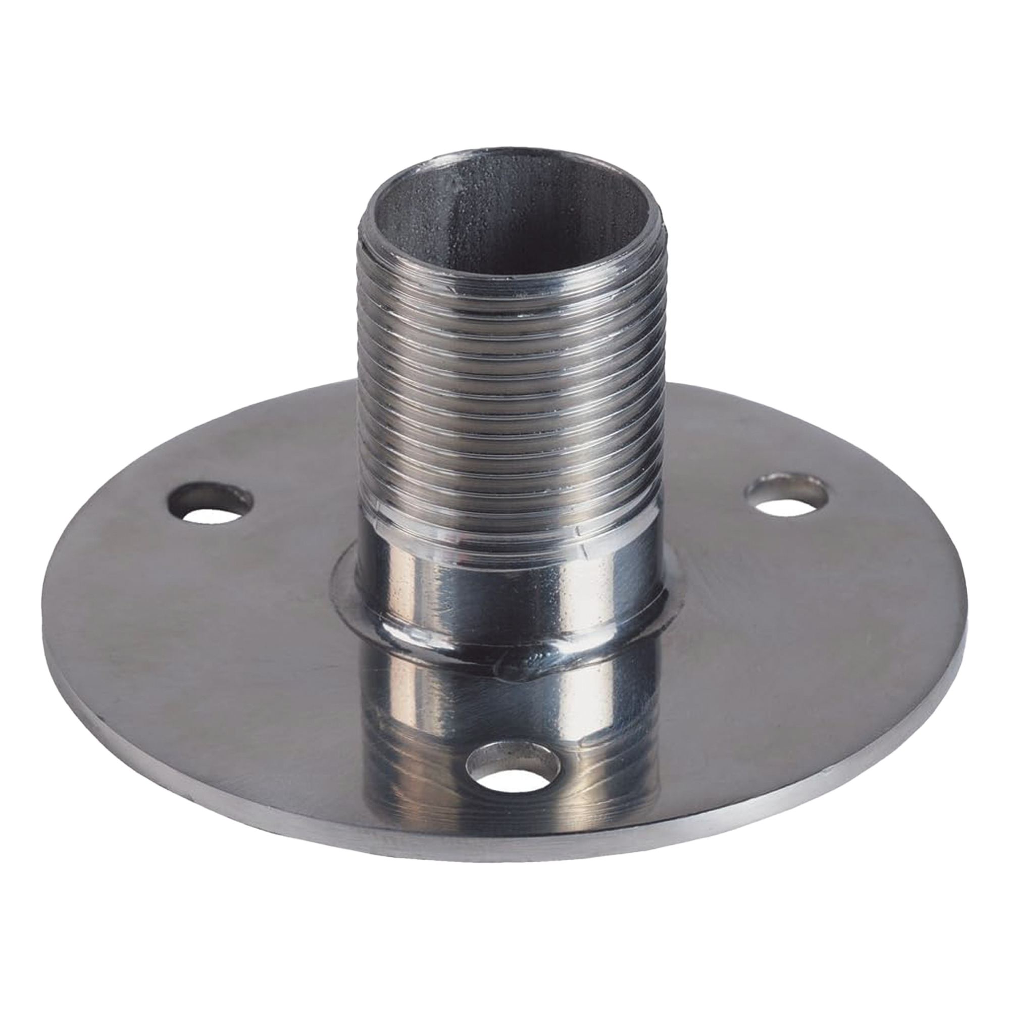 Soporte de Antena / Montaje Recto 1" / Acero Inoxidable / Base con Brida / 2.54 cm — SHAKESPEARE · SKU 4710