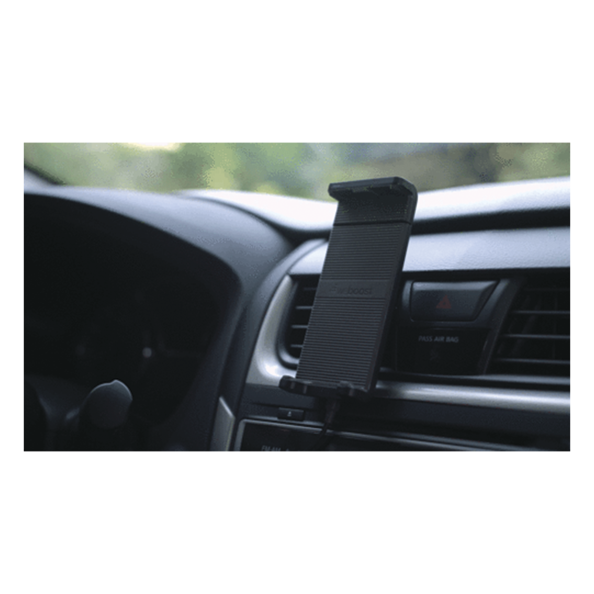 Amplificador de Señal Celular para Vehículos / 4G LTE y 3G / Cobertura 32x / Puerto USB 5V/2.1A / Soporte hasta 7.5 Pulgadas / Antena Magnética