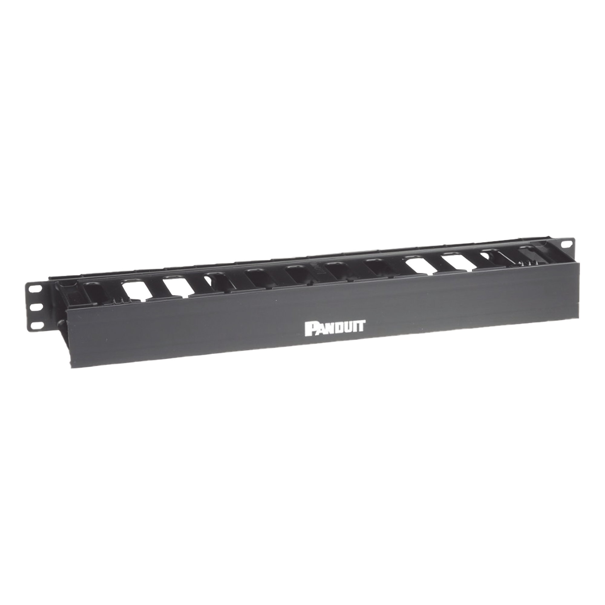 Organizador de Cables Horizontal / 1UR / 19 pulgadas (483 mm) / Solo Frontal / Gestión Coaxial, Fibra y Categoría 5e/6