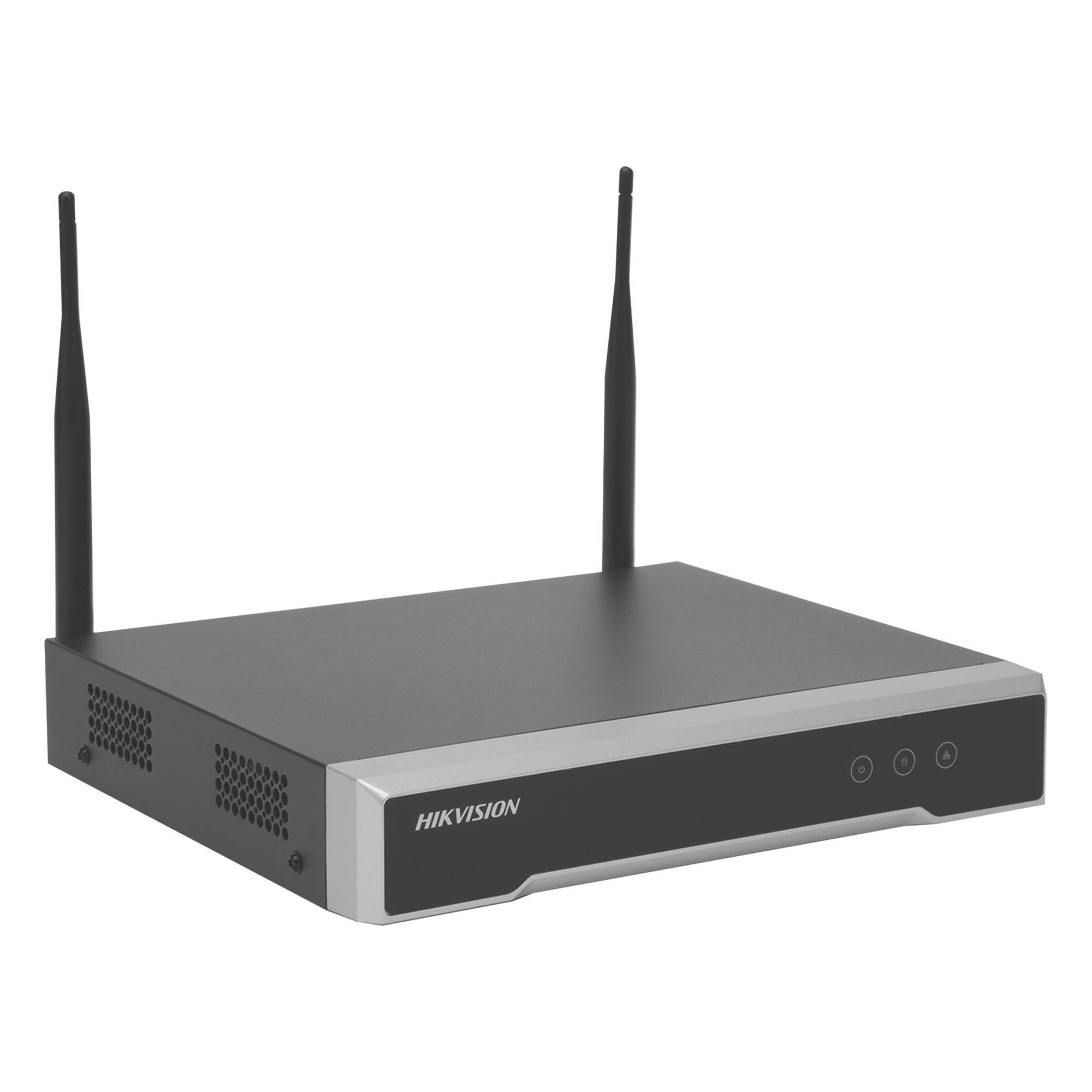 NVR IP / 4 Canales / 4 Megapixel / 1 Bahía HDD hasta 6 TB / Wi-Fi MIMO 2.4 GHz / Full HD — HIKVISION · SKU DS-7104NI-K1/W/M(C)
