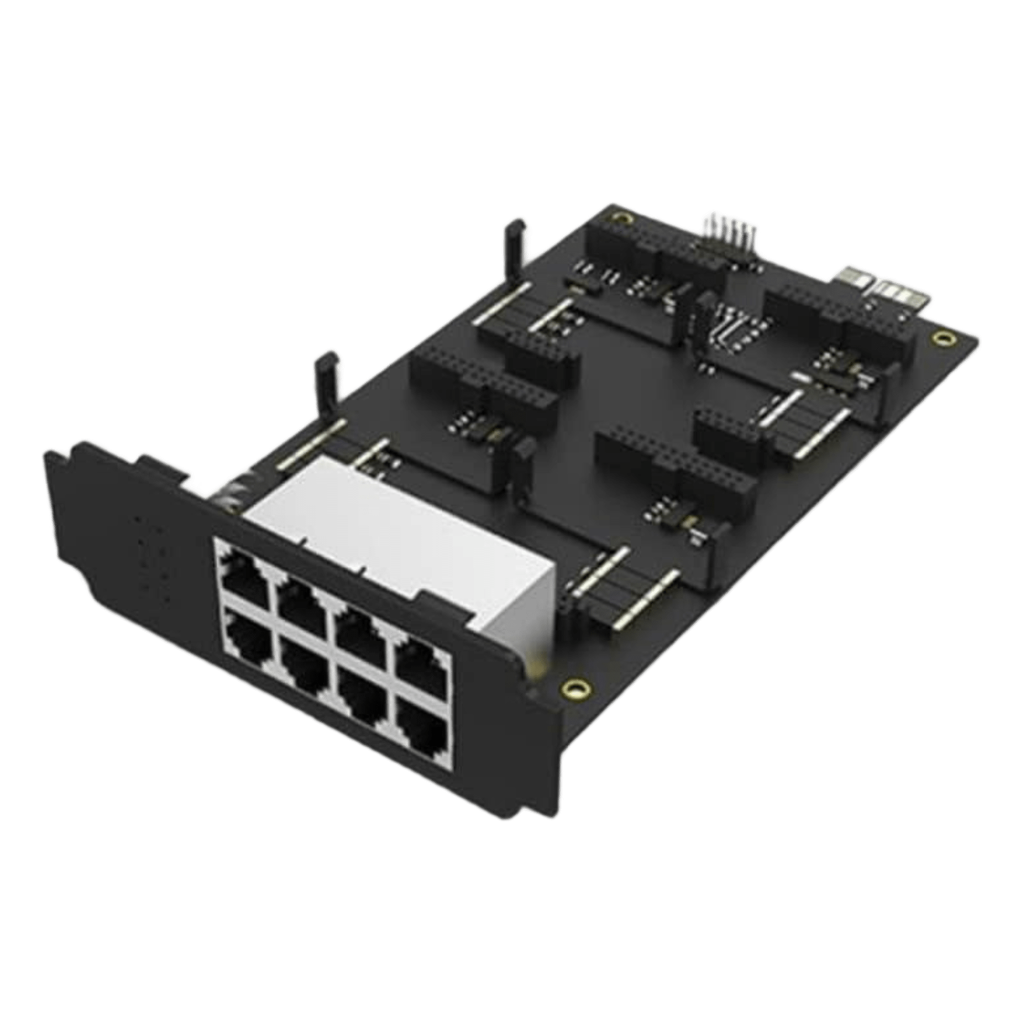 Placa de Expansión PBX / 8 Puertos RJ11 / 4 Slots Modulares / Compatible P560 y P570 — YEASTAR · SKU EX08