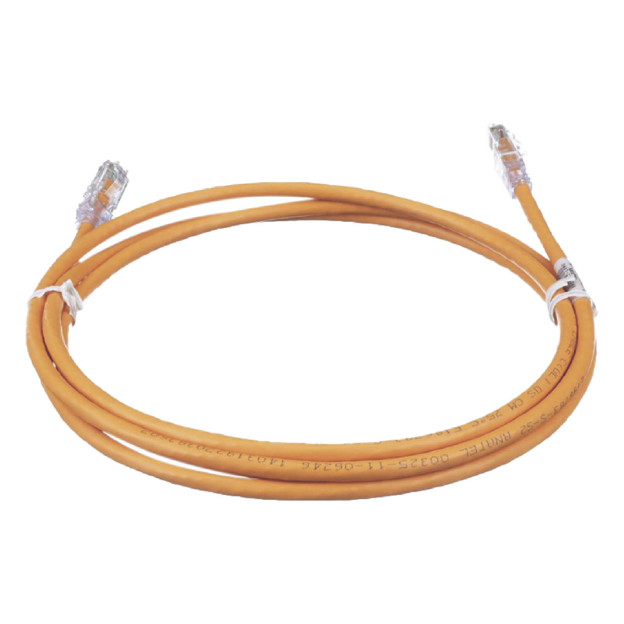 Cable de Parcheo UTP / Cat6 / 24 AWG / CM / 0.91 m (3 ft) / Naranja