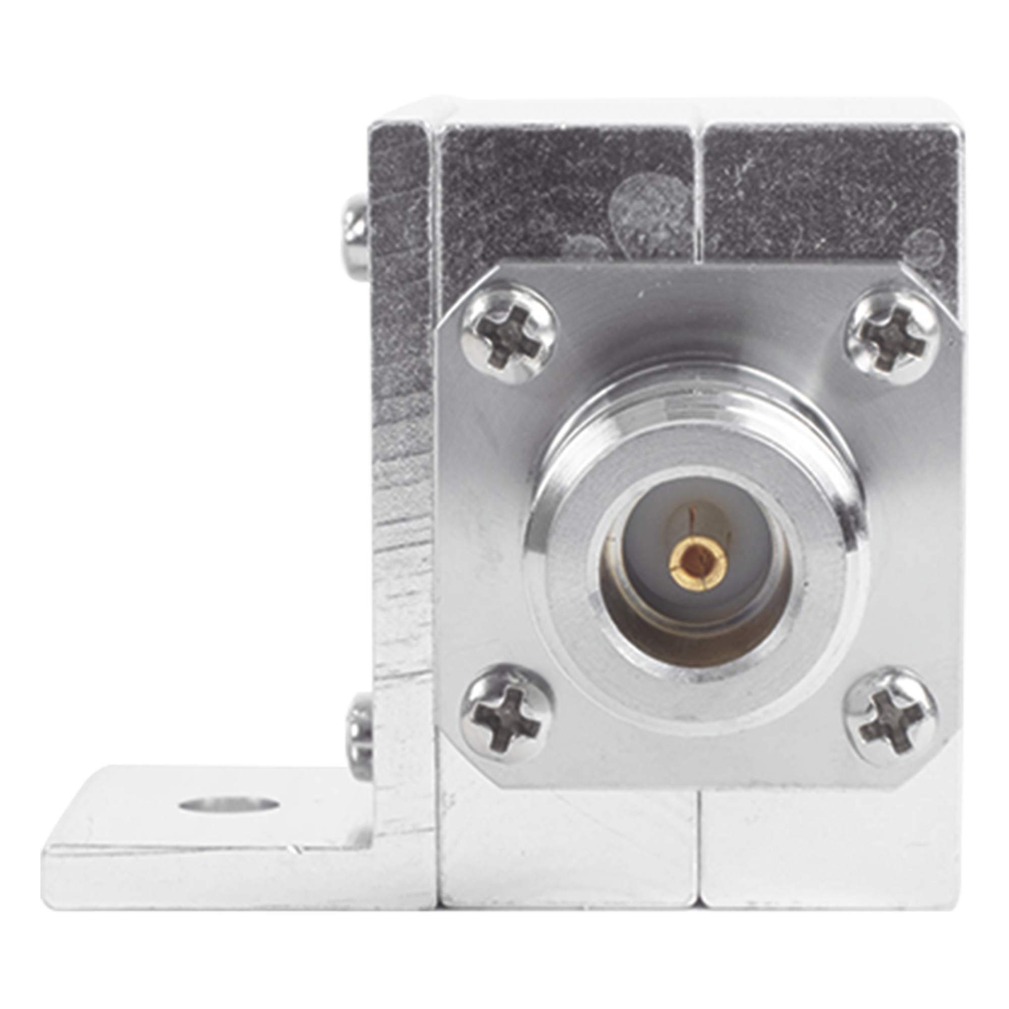Protector Coaxial RF / 1.5-700 MHz / 50 Ω / 2 kW / Conectores N Hembra / Ceja Lateral / Flange