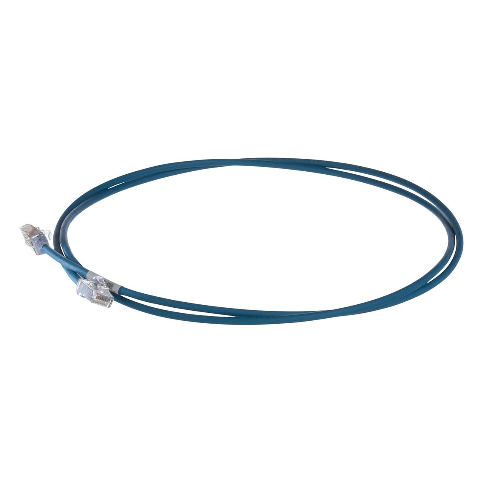 Patch Cord Cat6A / 28 AWG / S/FTP Blindado / CM/LS0H / 2 m (6.56 ft) / Azul