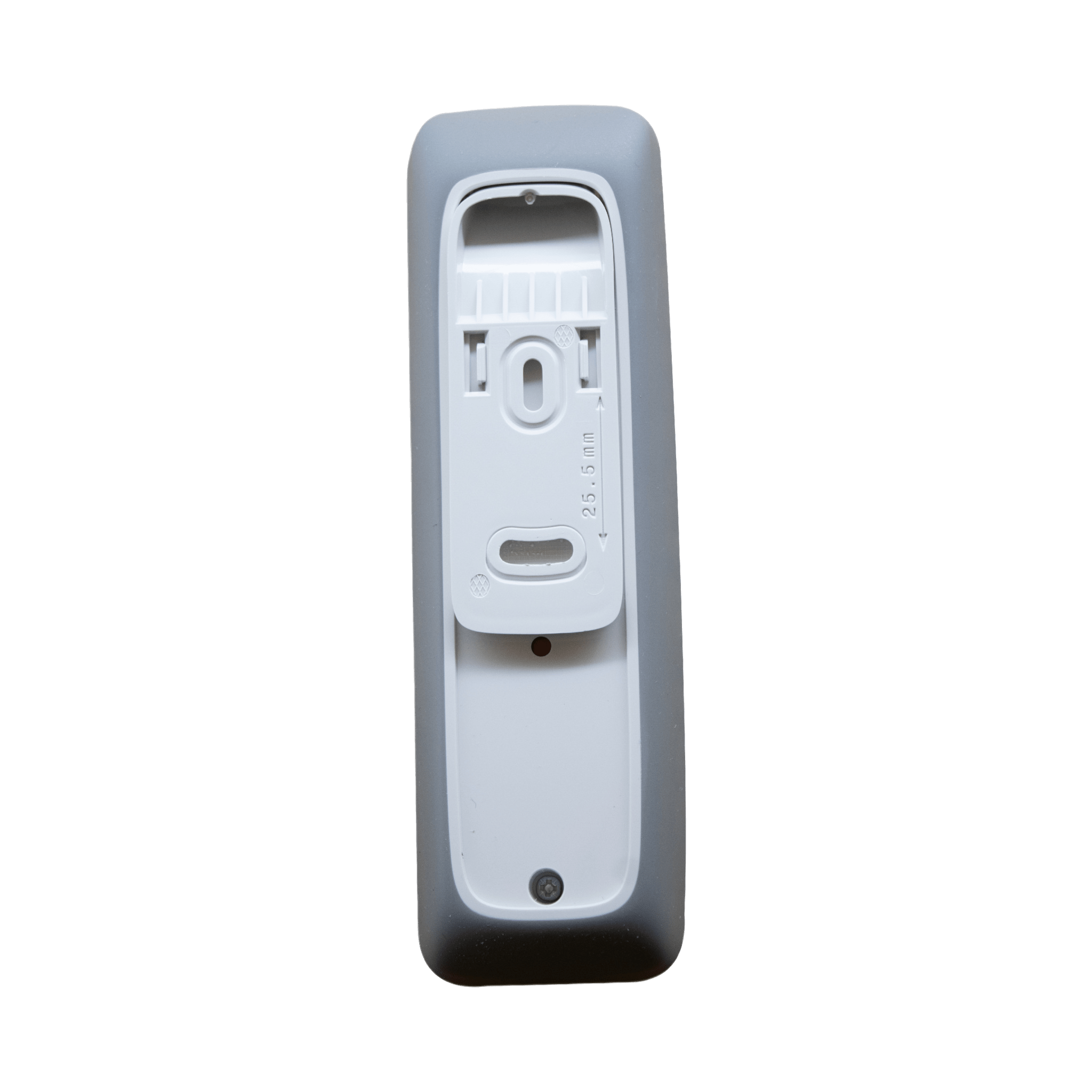 Control remoto 1 canal para motores de persiana Somfy con señal inalámbrica, instrucciones: sube, baja y detener, con posición favorita programada.