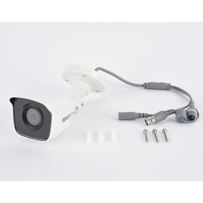 Bala TURBOHD 5 Megapíxel / Lente 2.8mm (85° de Visión) / Exterior IP66 / IR EXIR 20 mts / TVI-AHD-CVI-CVBS / Metal 