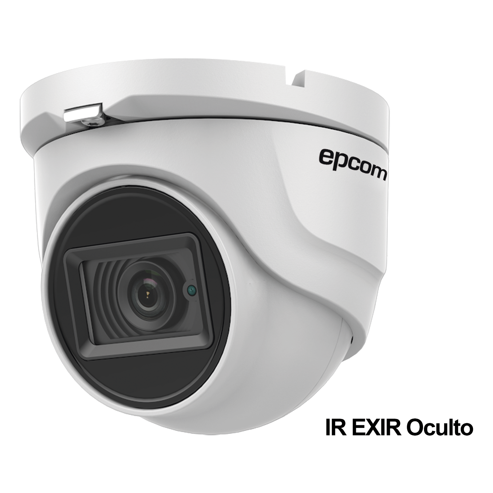 Cámara Eyeball TURBOHD / 8 Megapixel / Gran Angular 102.9° / IR EXIR 30 m (98.4 ft) / IP67 / Multitecnología TVI-AHD-CVI-CVBS — EPCOM PROFESSIONAL · SKU E4K-TURBO-L