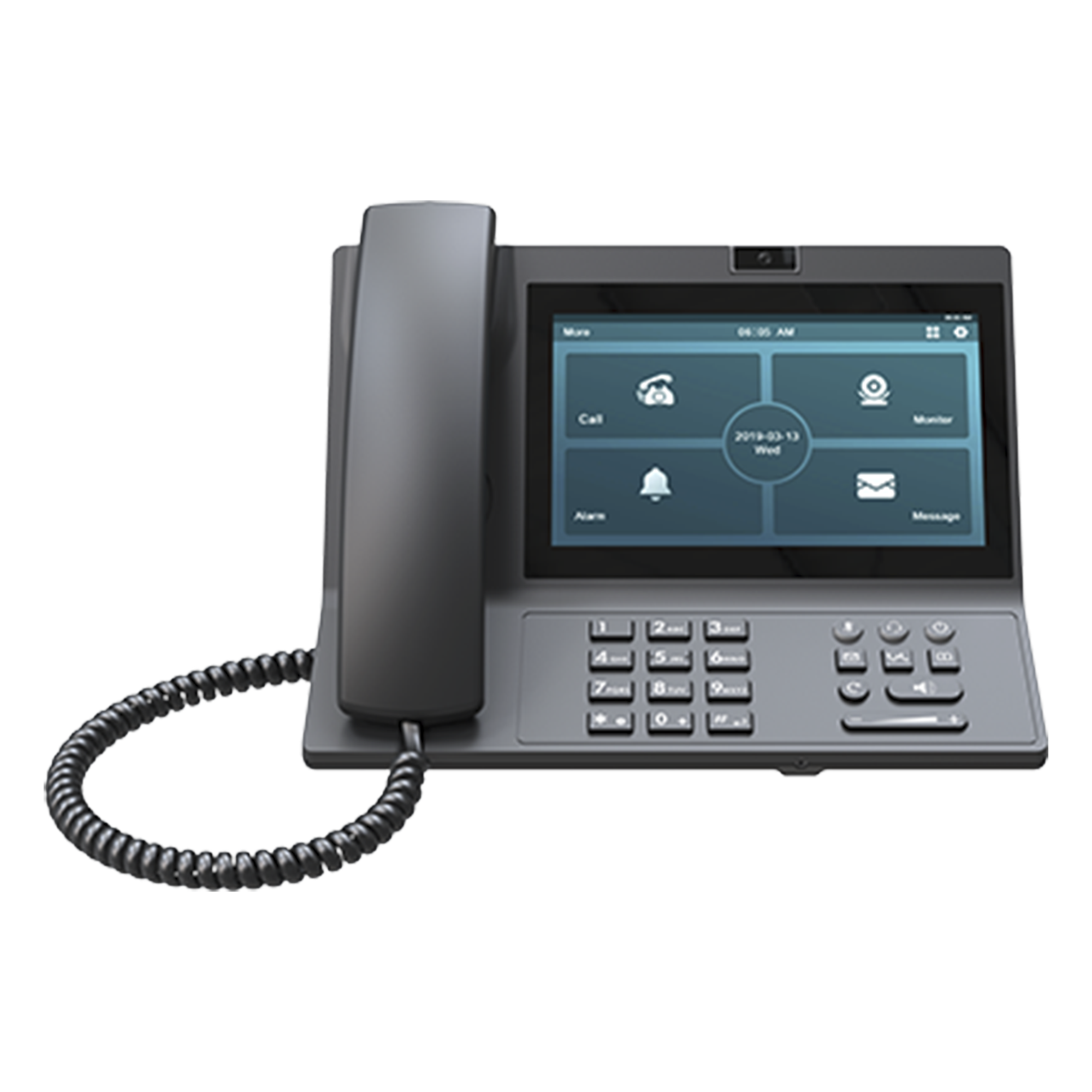 Estación de Guardia IP / Pantalla Táctil 7 Pulgadas / Resolución 1024x600 / Cámara 2 Megapixel / Wi-Fi / PoE / Bluetooth / HDMI / USB-C / Android 9.0 — AKUVOX · SKU VPR49G