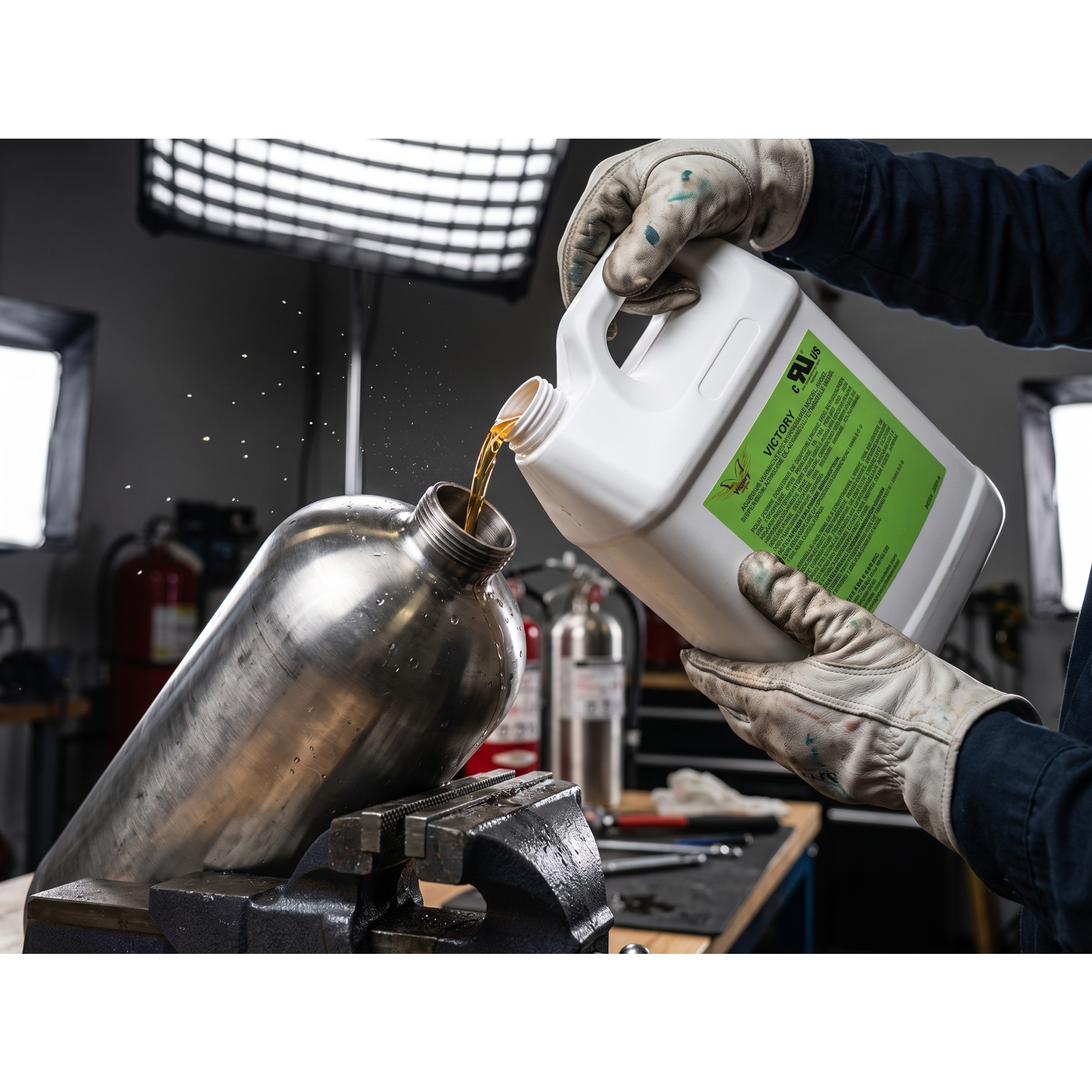 Carga de Agente Humedo  Capacidad 1.6 Galones | UL EX 26669