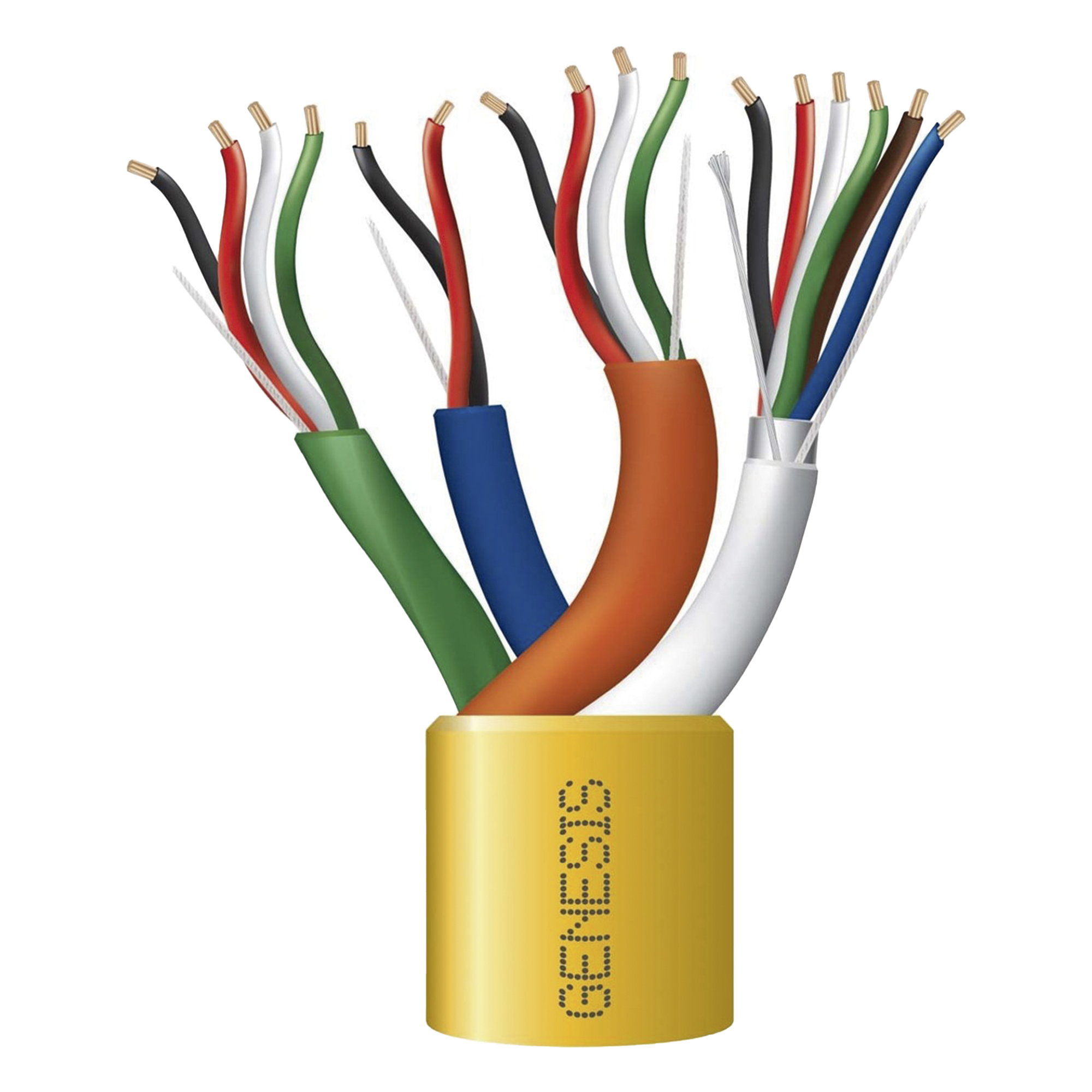 Cable Compuesto para Control de Acceso / 305 m (1000 ft) / 6x22 AWG + 4x18 AWG + 6x22 AWG / CMR CL3R FT4 / Intemperie — GENESIS · SKU 2196-1002