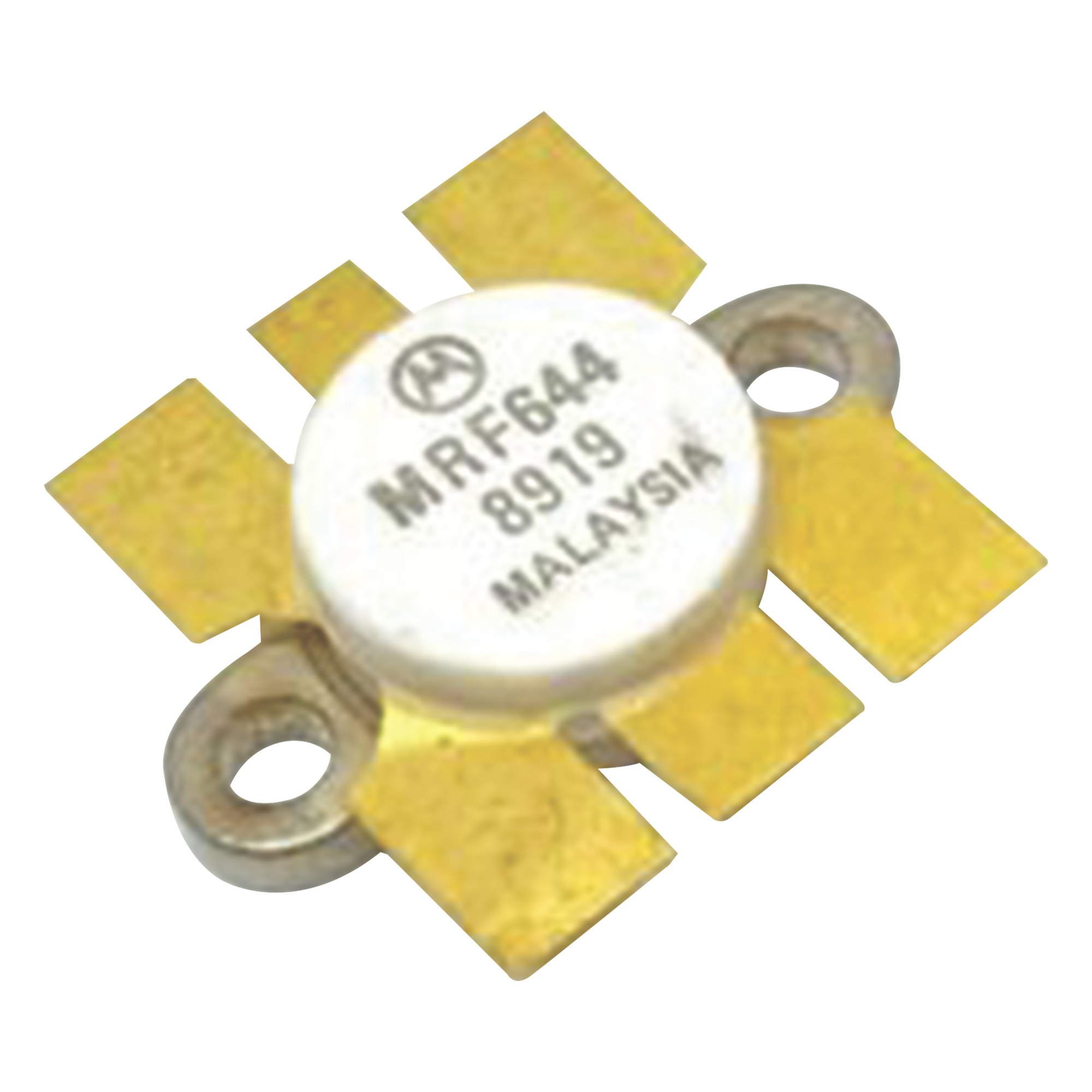 Transistor NPN de Potencia RF / 470 MHz / 6.2 dB Ganancia / 25 W / 16 VCEO / 103 W Disipación — SYSCOM · SKU MRF644