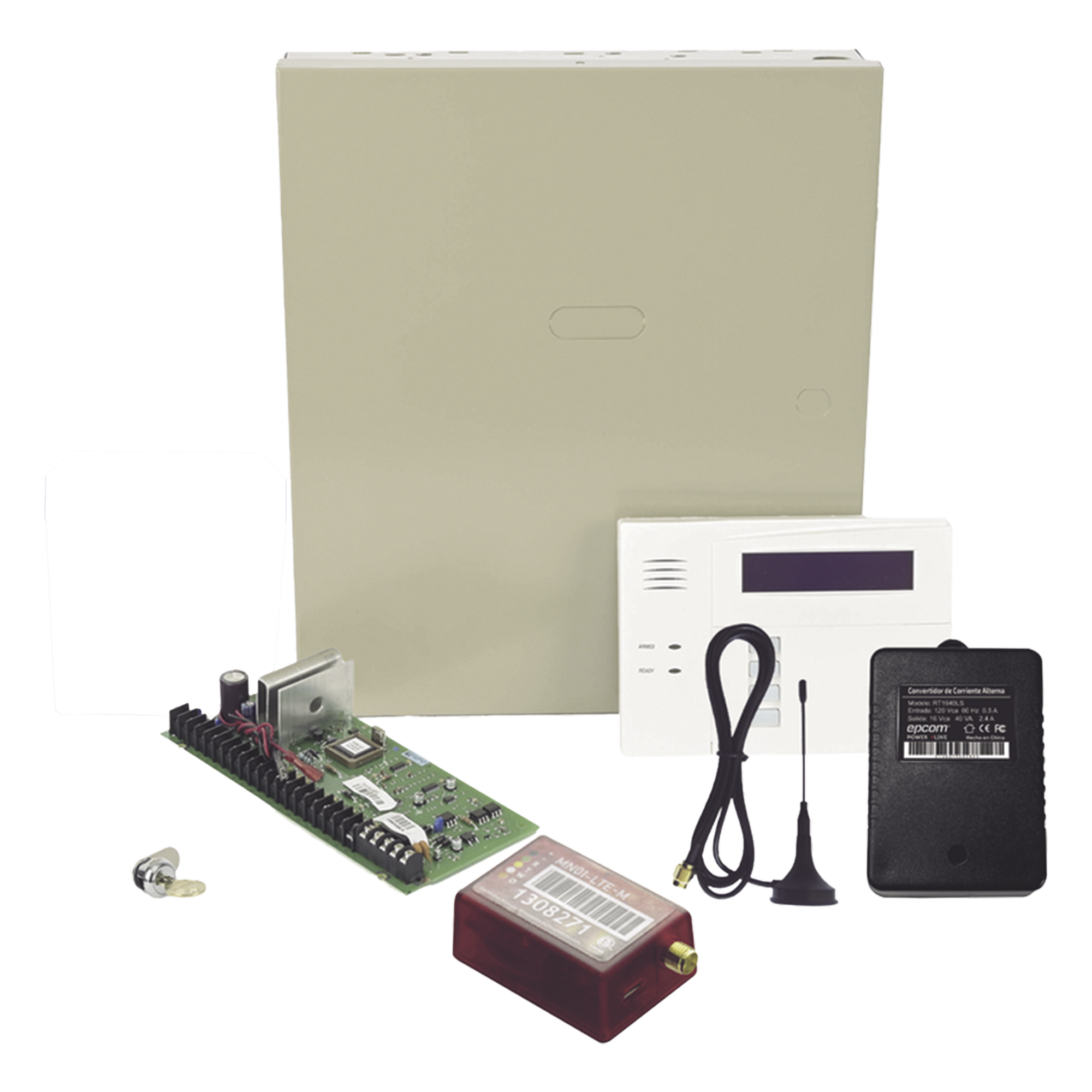 Panel de Control de Alarma / 48 Zonas Híbridas / 3 Particiones / Comunicador 4G LTE-M/5G / Teclado-Receptor Inalámbrico — HONEYWELL HOME RESIDEO · SKU VISTA48-60RF-MN01