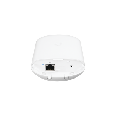 NanoStation airMAX Loco5AC CPE hasta 450 Mbps, 5 GHz (5150 - 5875 MHz), con antena integrada de 13 dBi, no incluye adaptador PoE