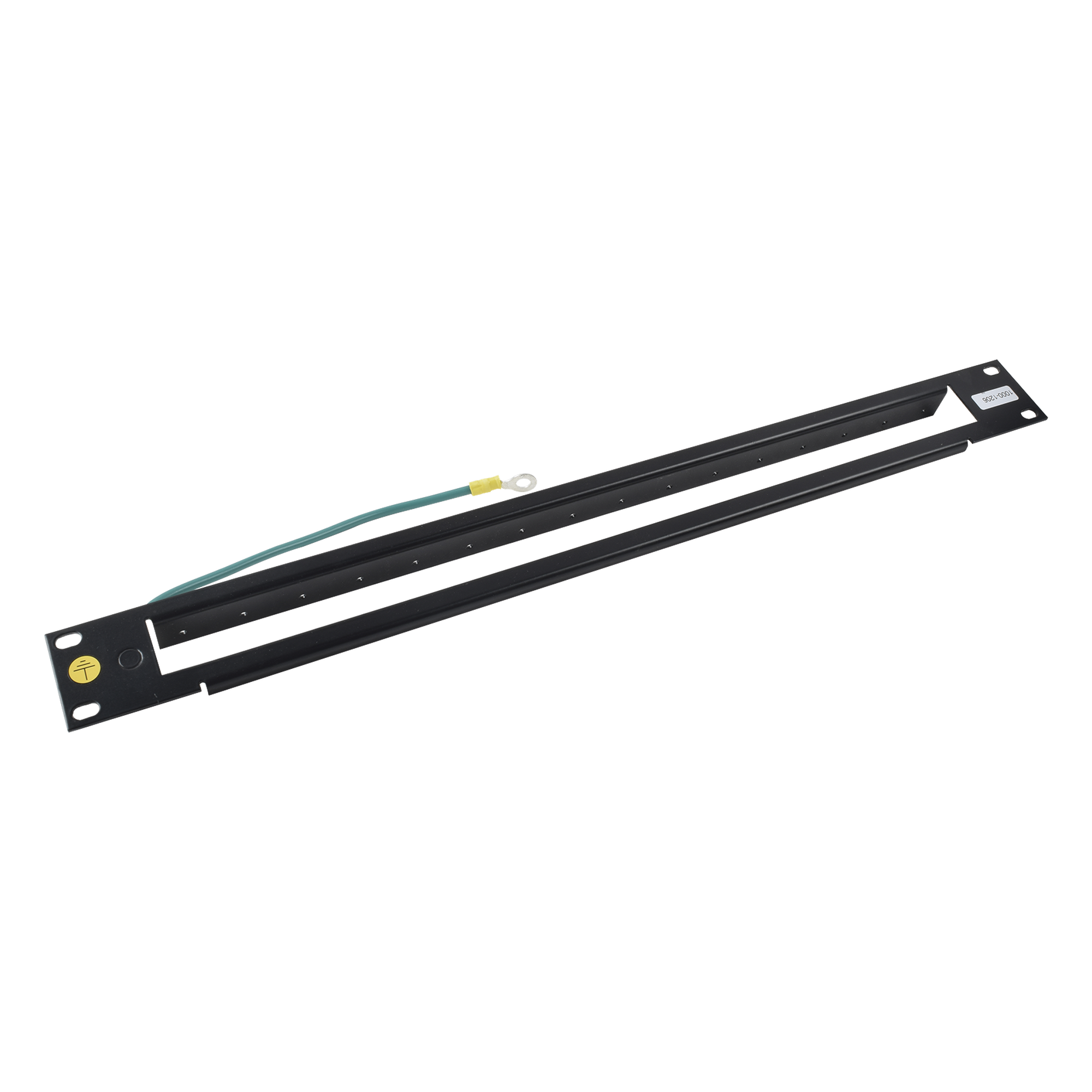Chassis Rack 1U / 16 Módulos Protectores Serie DPR / Montaje 19" / 0.6 m (1.97 ft) Profundidad Estándar — TRANSTECTOR · SKU DS-DPR-CHASSIS
