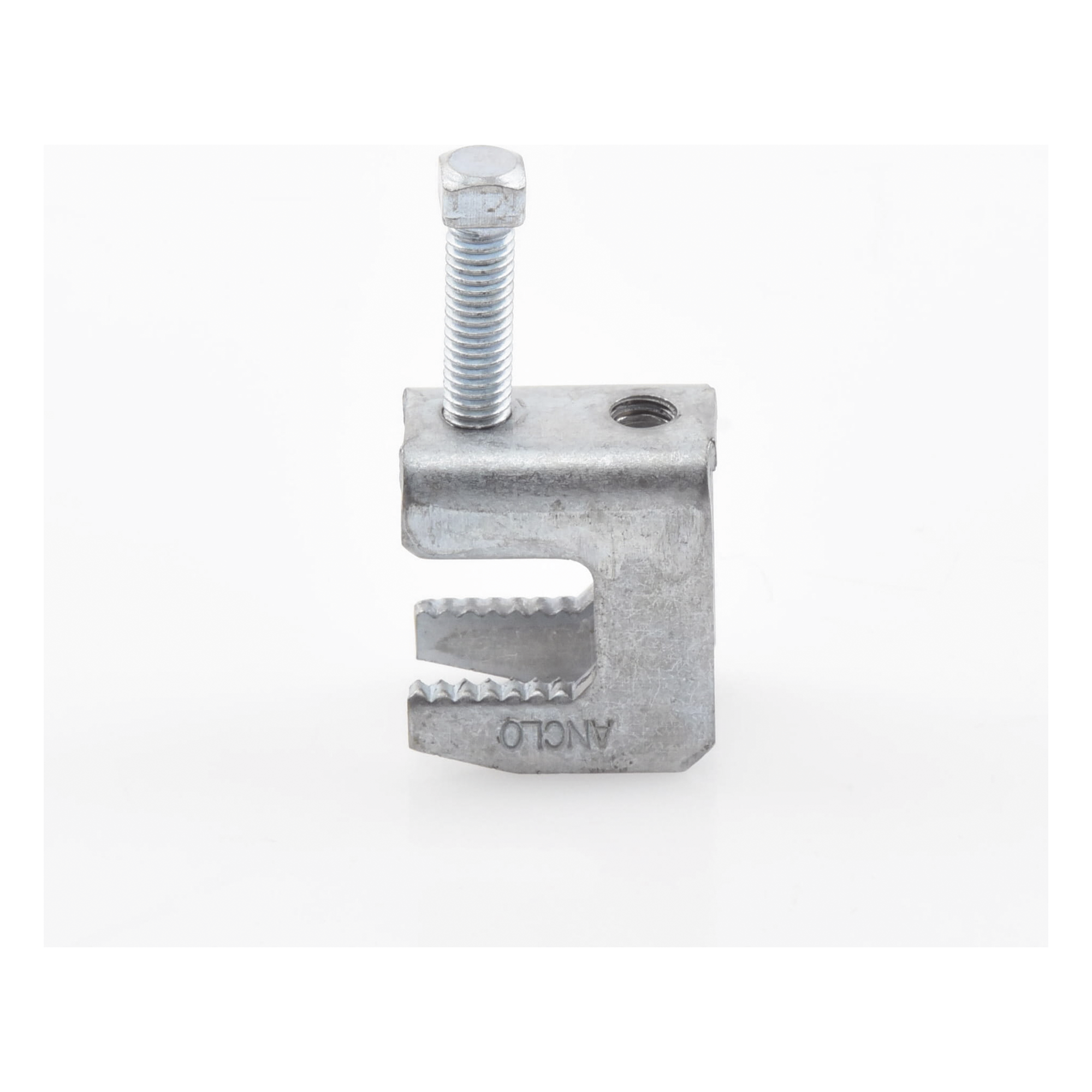 Mordaza de Acero para Varilla Roscada / 3/4" / 3/8" / Carga 200 kg / Galvanizado Electrolítico