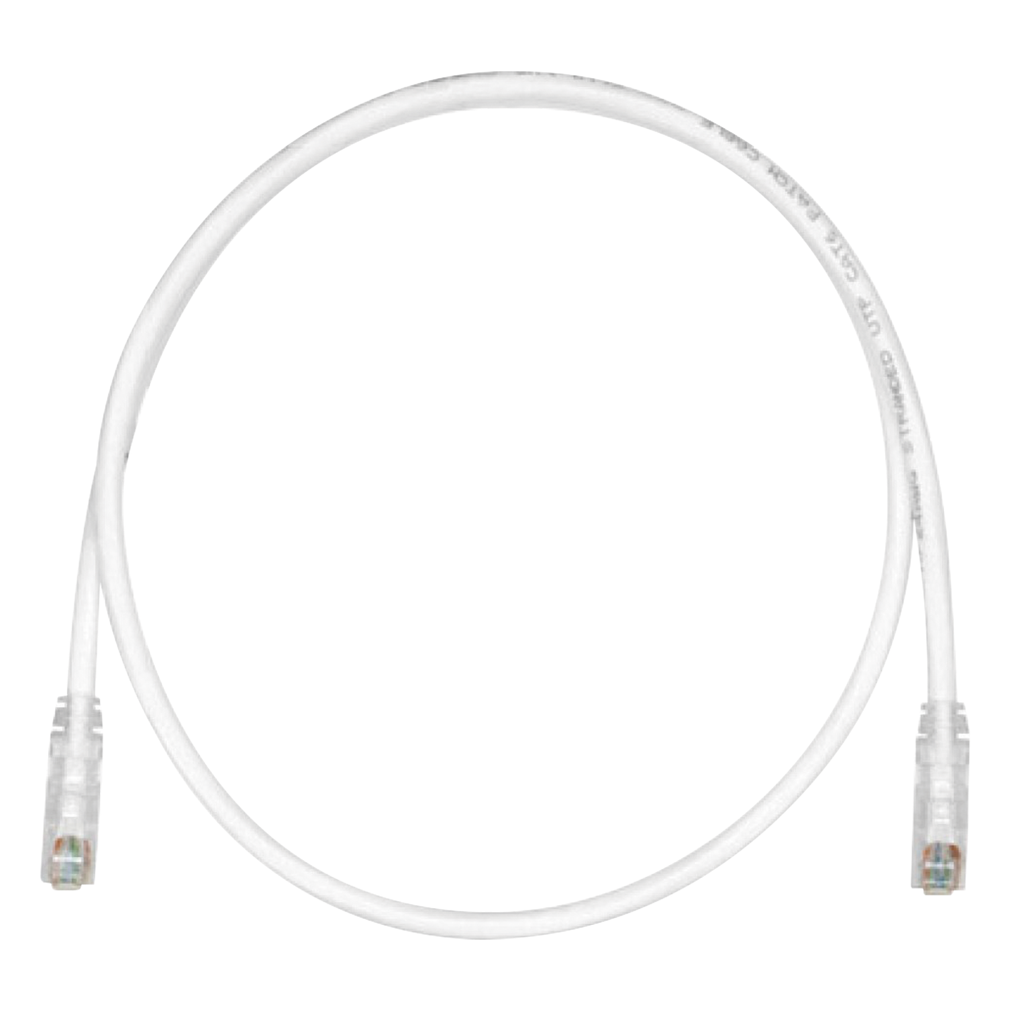 Cable de Parcheo UTP Cat6 / 24 AWG / CM / 3.05 m (10 ft) / Blanco Mate — PANDUIT · SKU UTPSP10Y