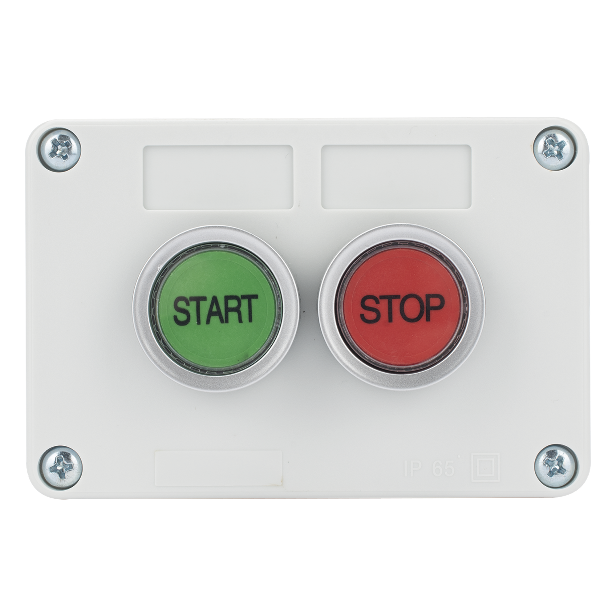 Botonera de Control / IP40 / 24 VCD / 106 x 72 x 58 mm / 4.17 x 2.83 x 2.28 in / Start-Stop / NO — ACCESSPRO · SKU XBS-SW-21