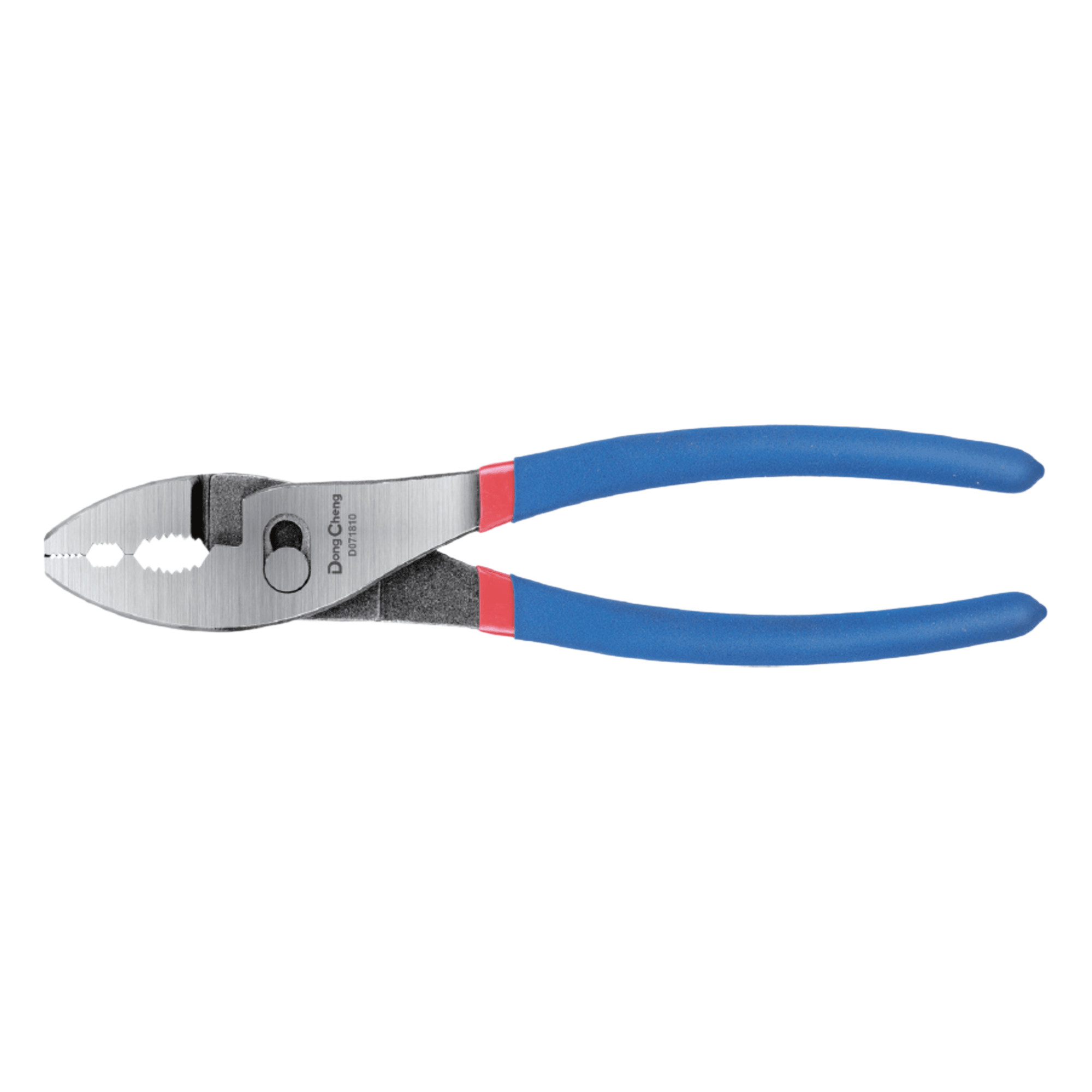Pinza Mecánica / 8 Pulgadas / Acero al Carbono / Mordaza Dentada / Cortador de Alambre Integrado / Mango Ergonómico — DONGCHENG · SKU D071808