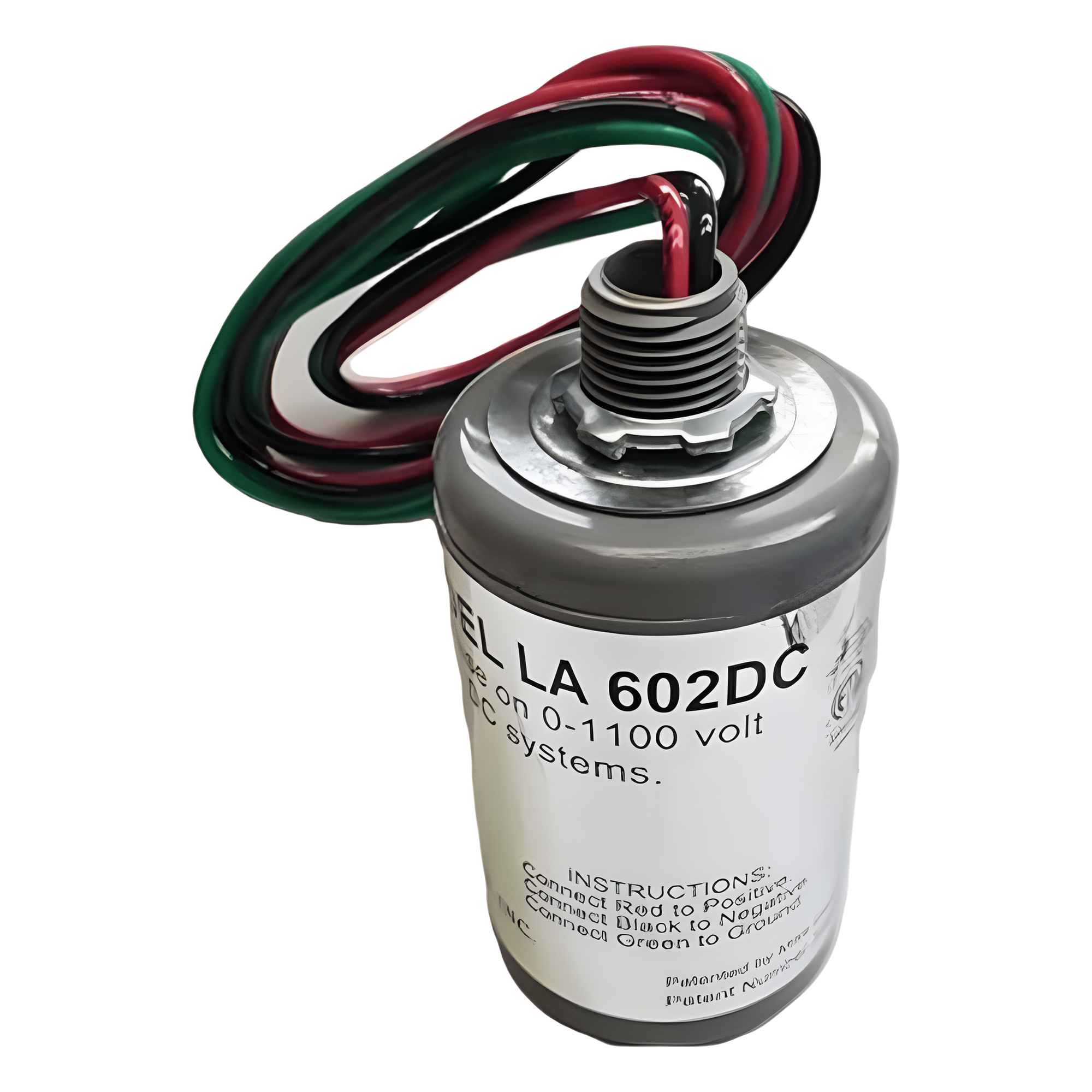 Protector de Descargas Atmosféricas / Sistemas Fotovoltaicos DC / 0-1100 Vcc / Tiempo de Respuesta 5 ns / Varistor de Óxido de Silicio / Instalación Externa — DELTA · SKU LA-602-DC