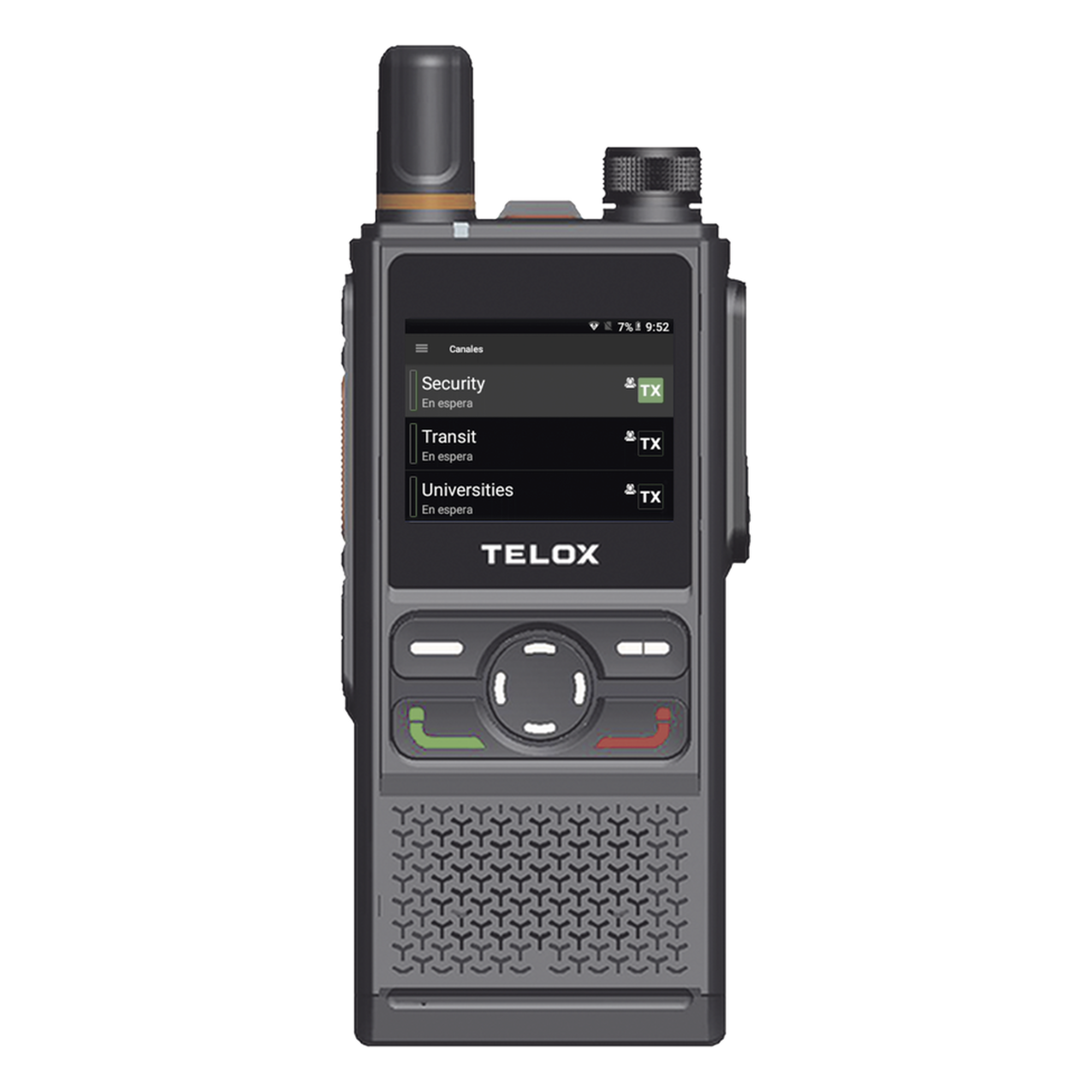 kit de Radio PoC TE320 + 12 meses de NxRadio + SIM Yobi 1GB por 12 Meses — NXRADIO · SKU TE320-NXRADIO-SIM